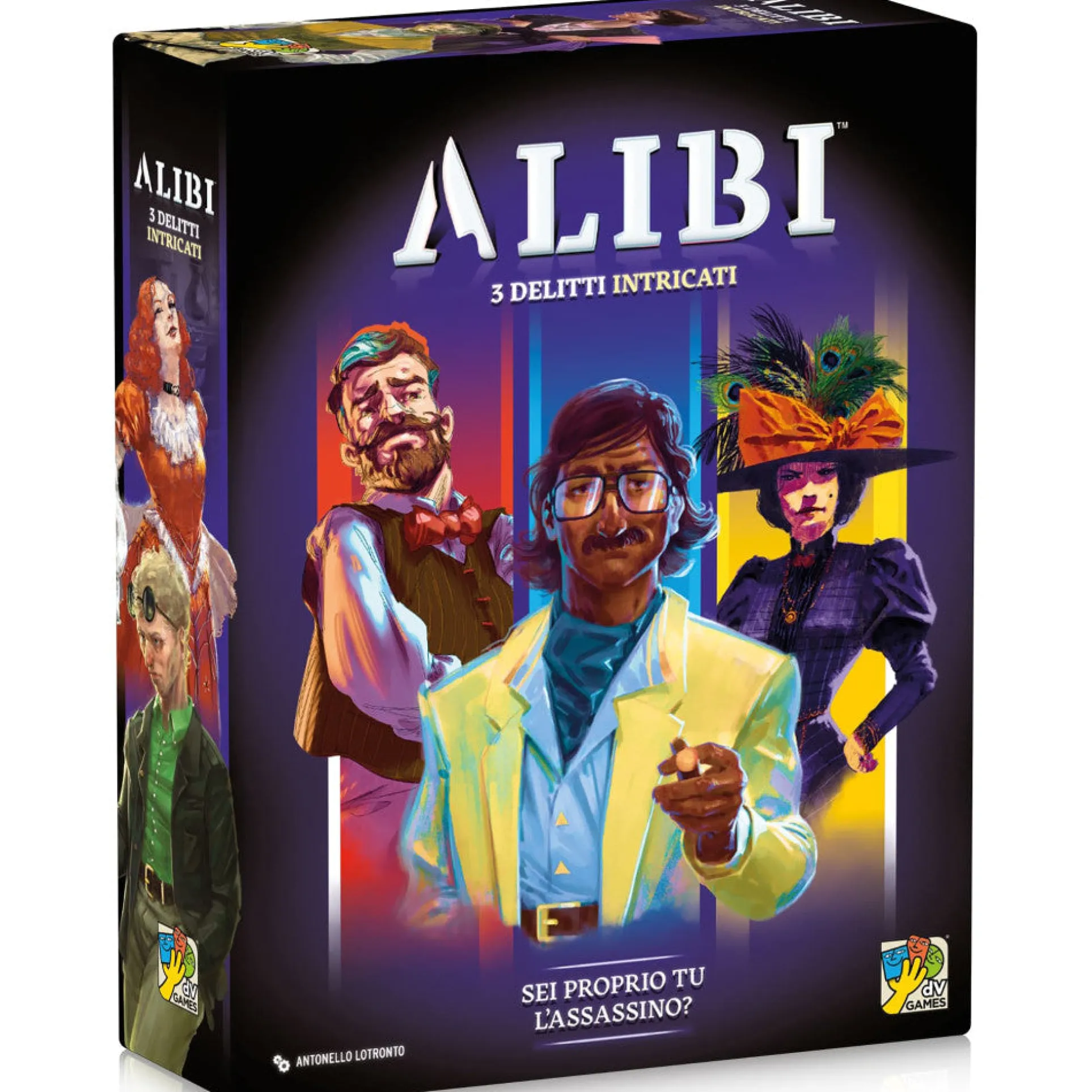 Alibi: 3 Intricate Mysteries Murder Party Card Game, Ages 14+, 5-6 Players