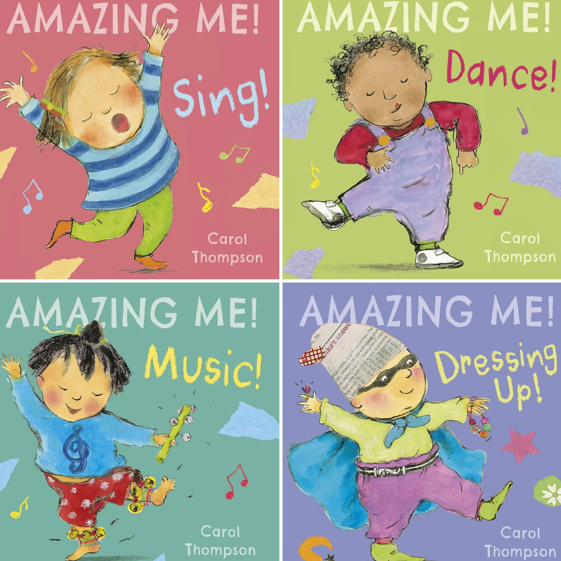 Amazing Me! 4-Piece Board Book Set by Child's Play Books