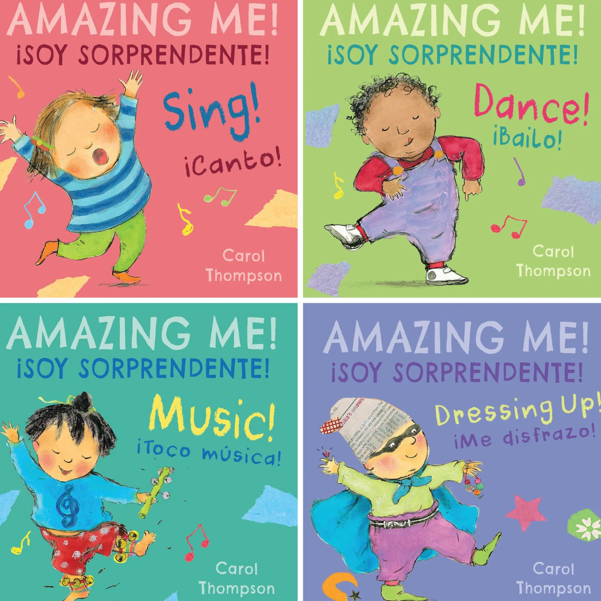 Amazing Me! Soy Sorprendente! 4 Board Book Set