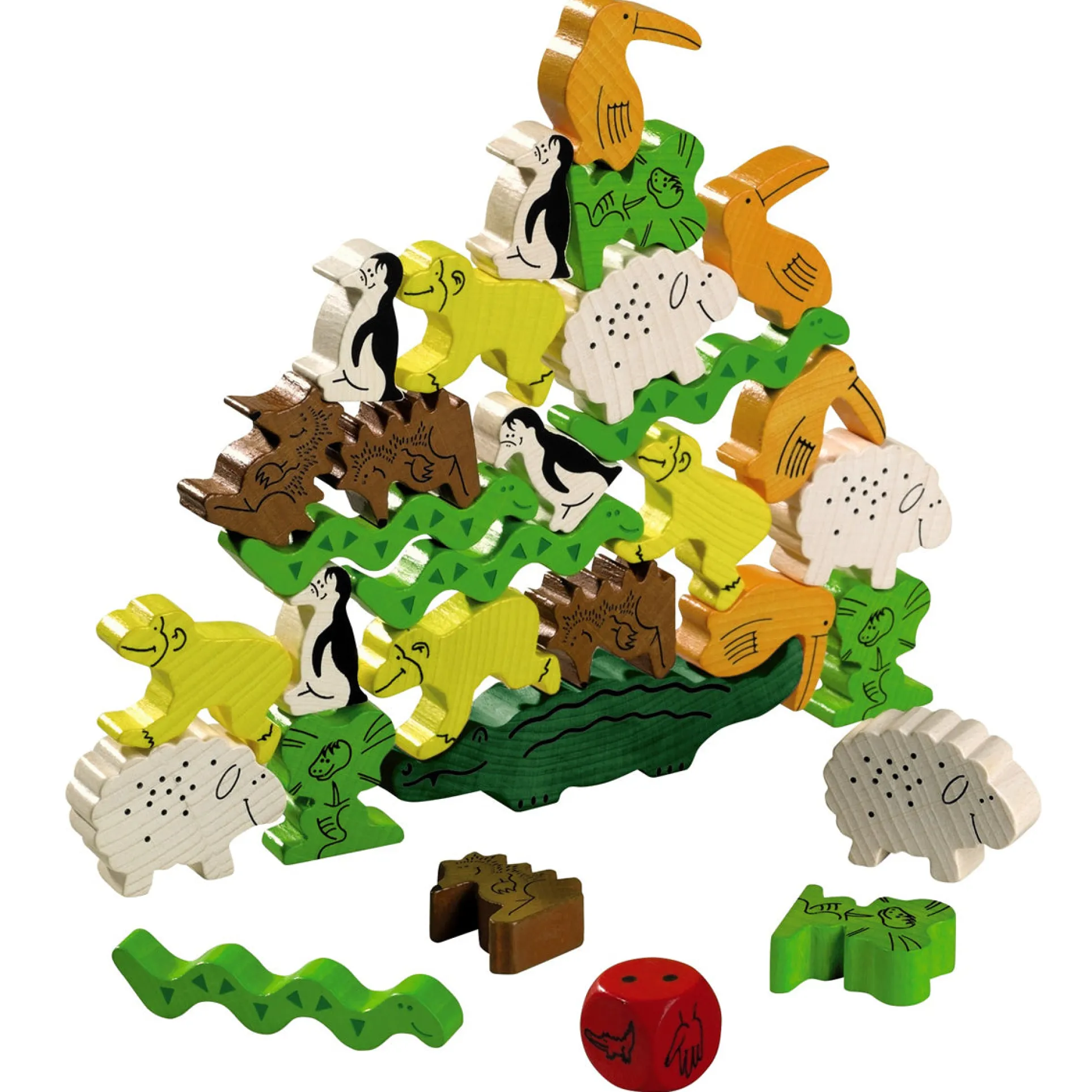 Animal Upon Animal Stacking Game by HABA