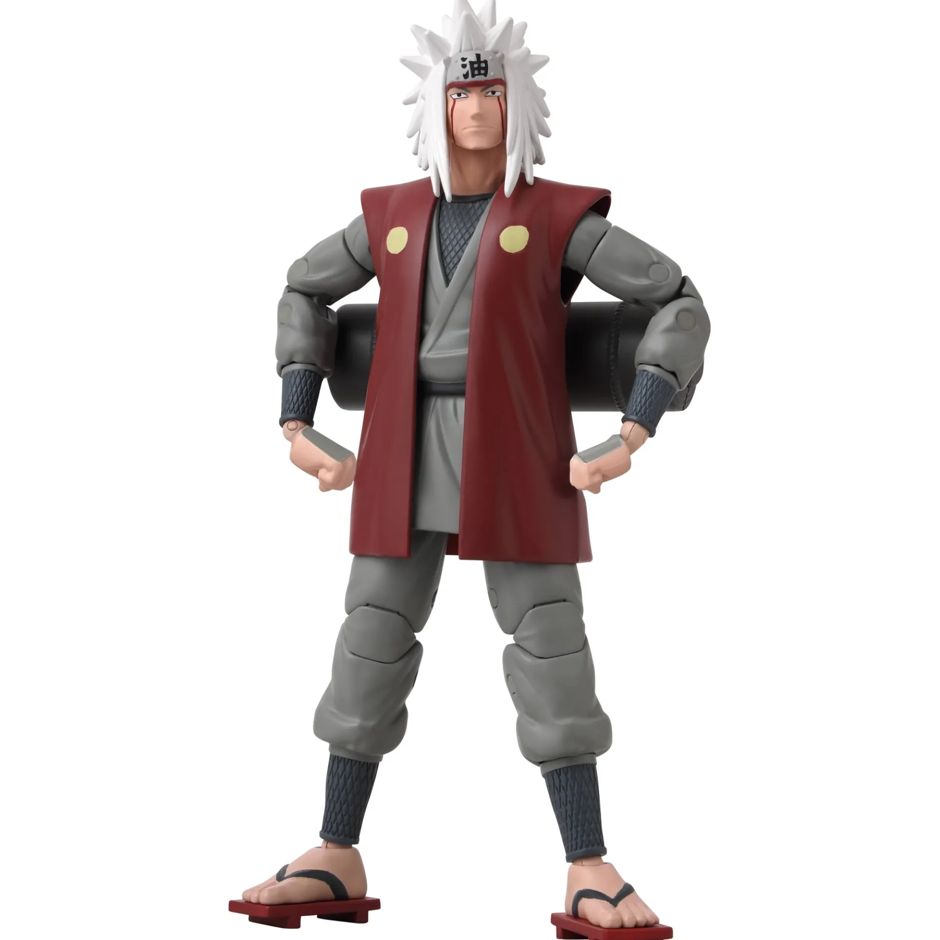 Anime Heroes Naruto Uzumaki & Jiraiya Action Figure by Bandai