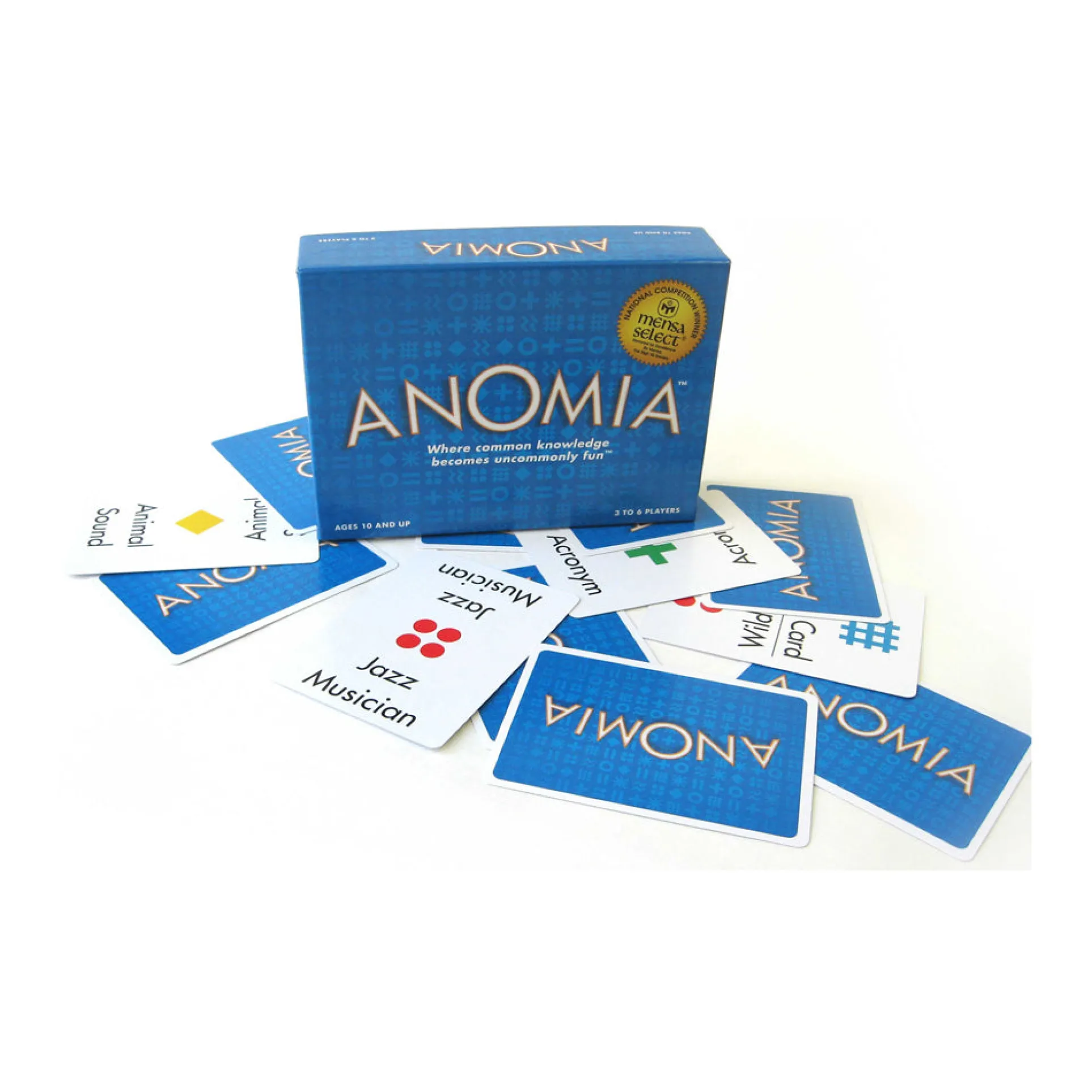 Anomia Card Game for 3-6 Players