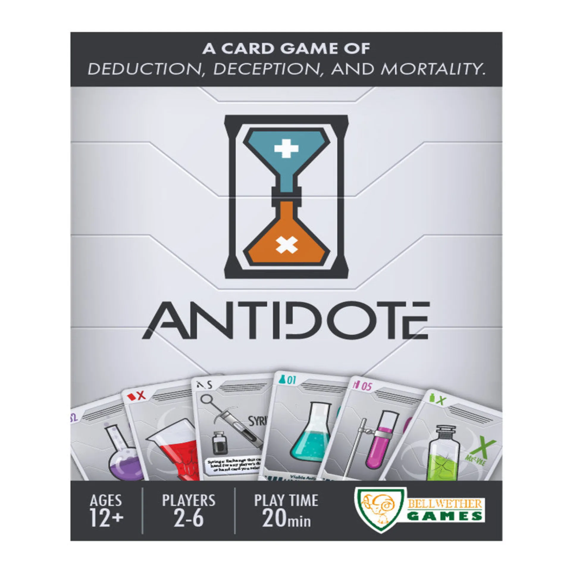 Antidote Strategy Card Game by Bellfether Games