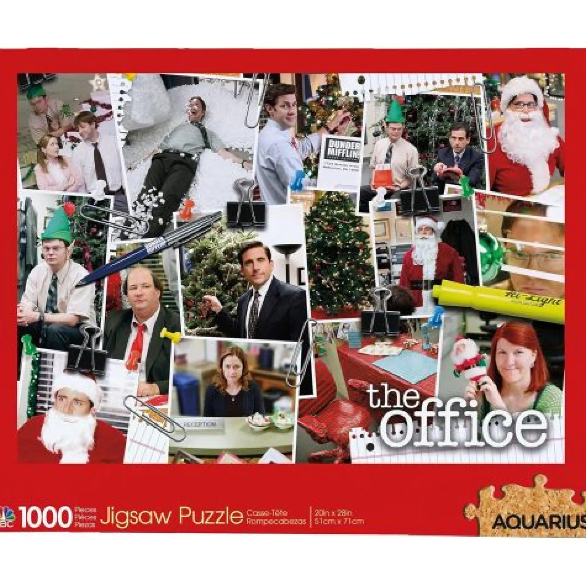 Aquarius The Office Christmas Jigsaw Puzzle - 1000 pc