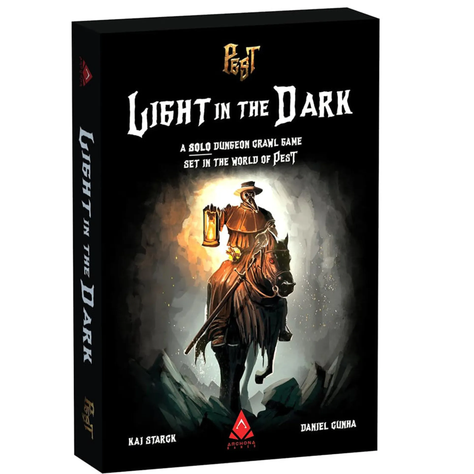 Archona Games: Light in the Dark - Solo Strategy Board Game, Ages 13+
