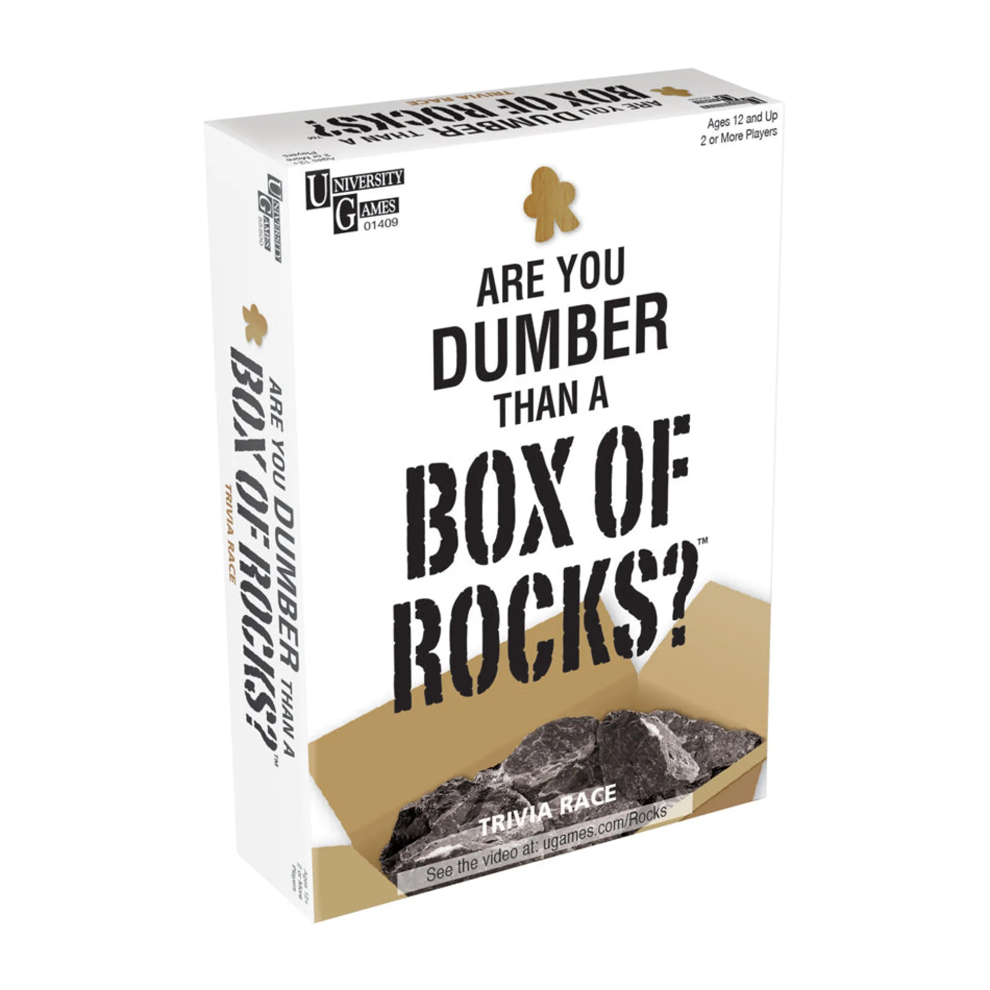 Are You Dumber than a Box of Rocks? Trivia Challenge Board Game