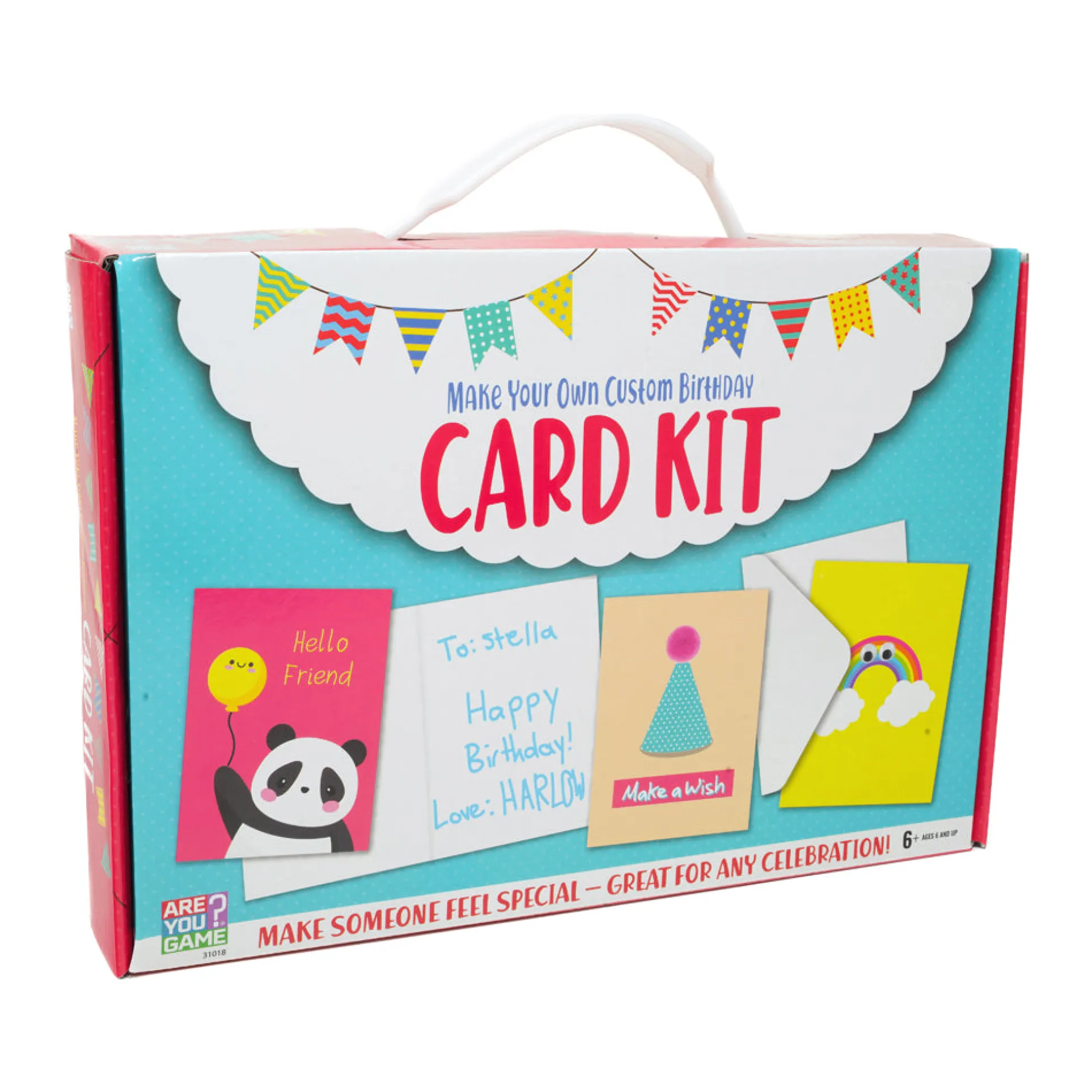 AreYouGame DIY Custom Birthday Card Creation Kit