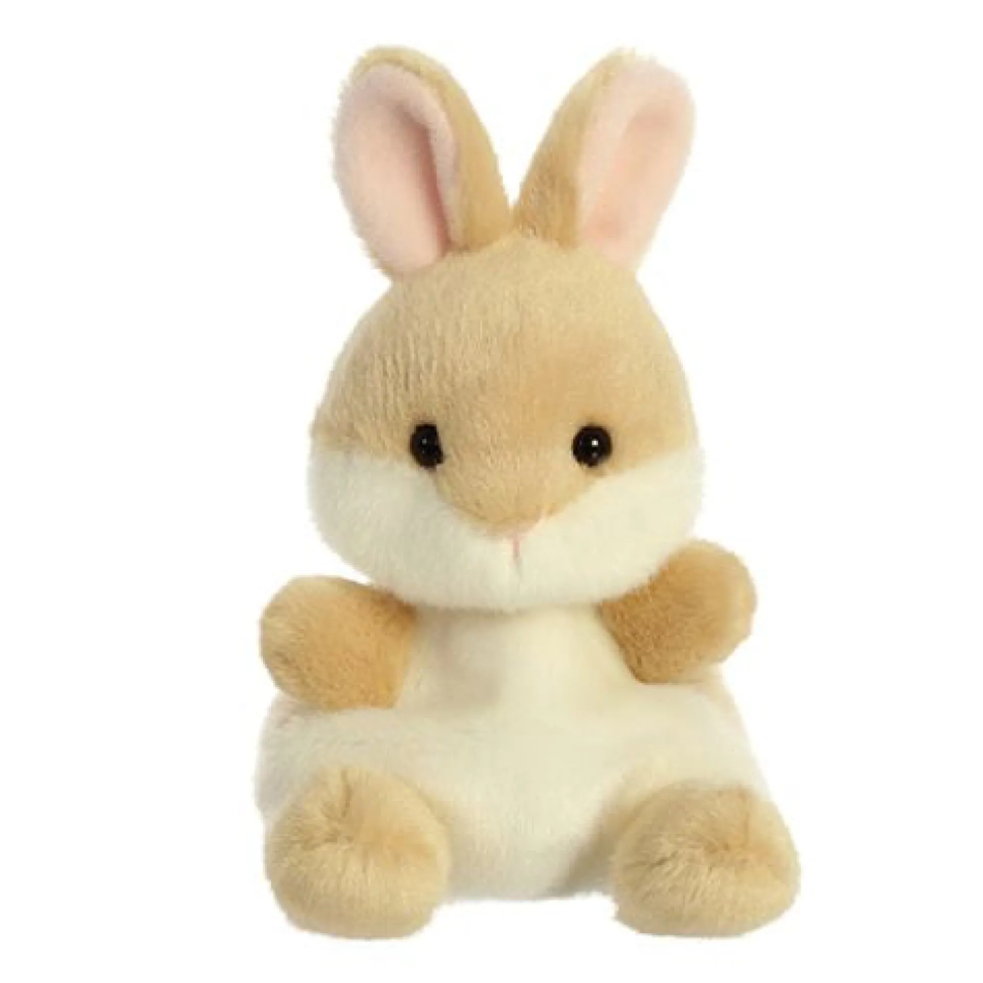 Aurora Palm Pals Ella Bunny 5-Inch Plush - Eco-Friendly