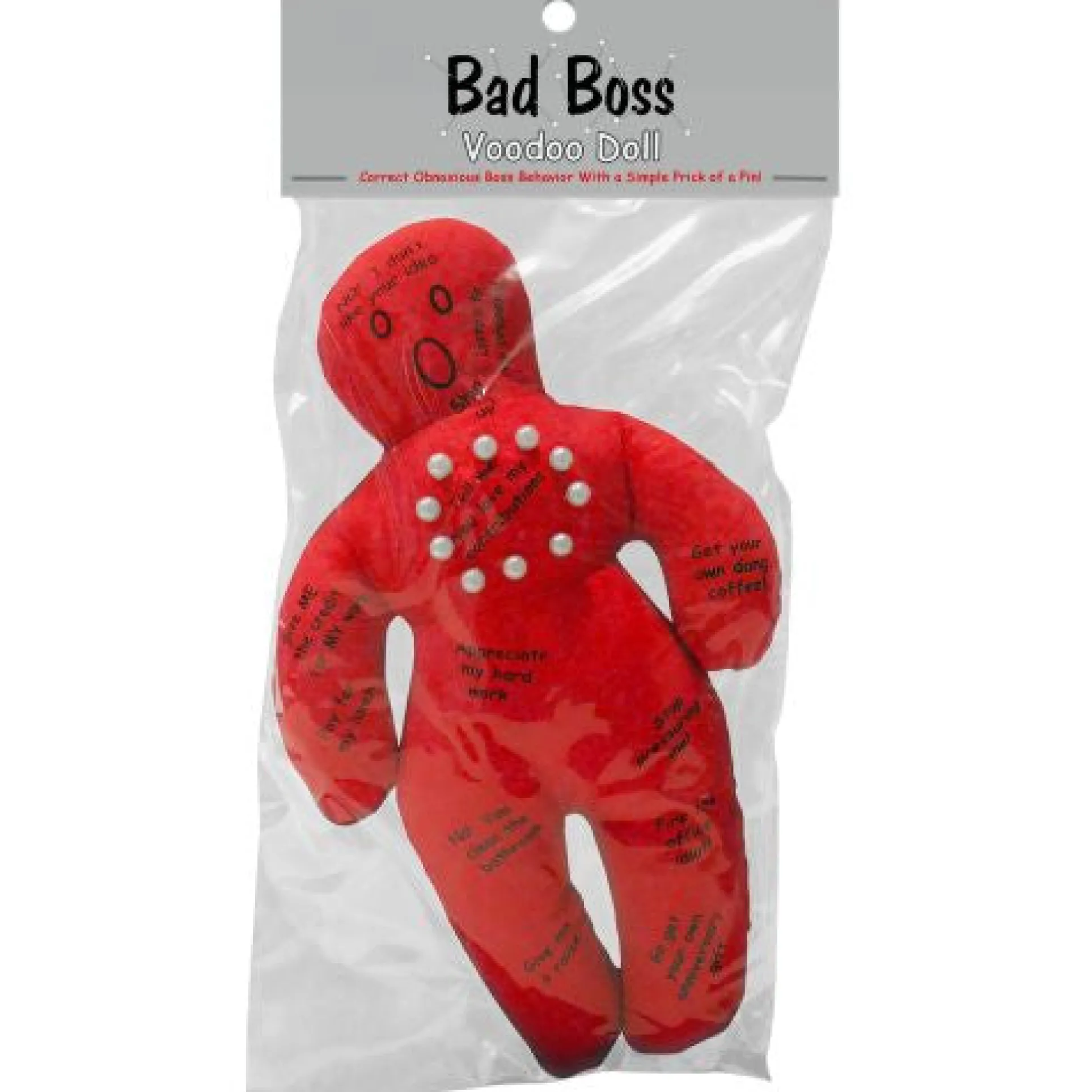 Bad Boss Voodoo Doll Stress-Relief Gag Gift