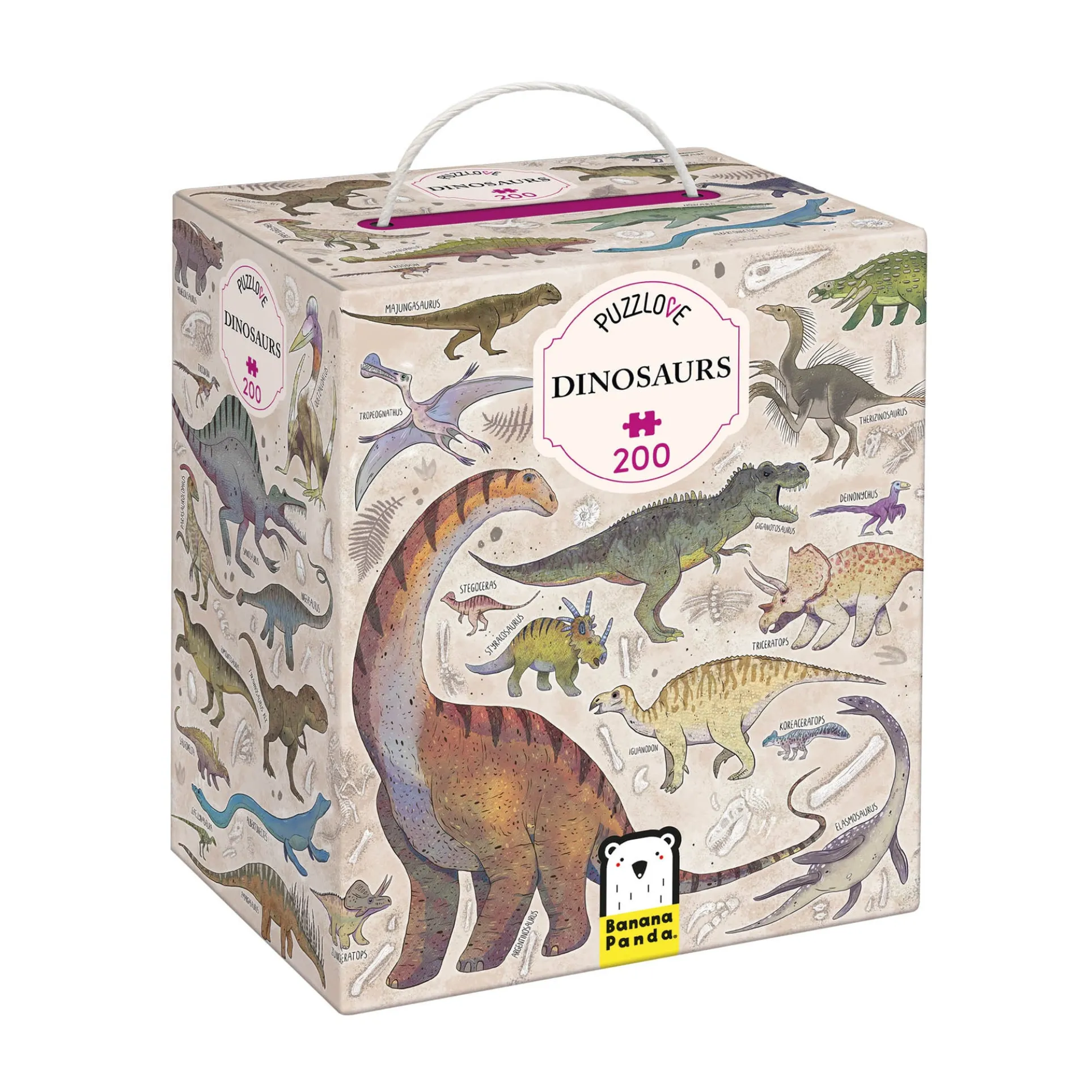 Banana Panda Puzzlove Dinosaurs Jigsaw Puzzle - 200 pc