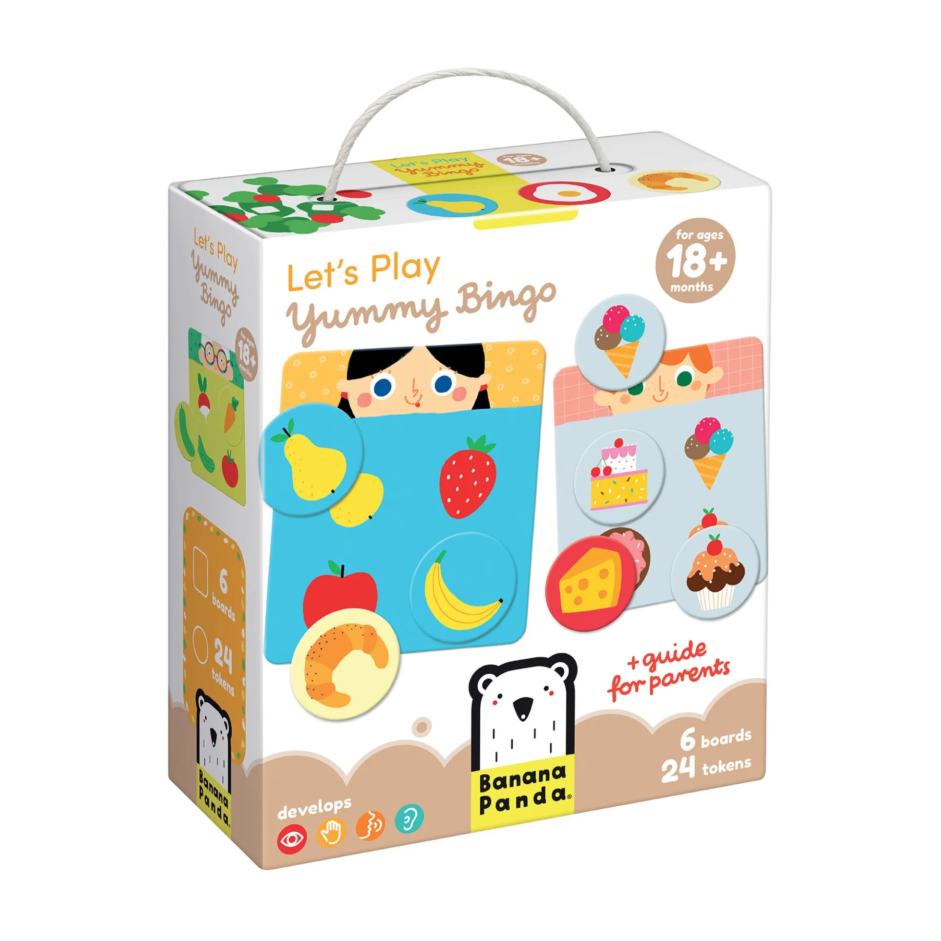 Banau001ana Panda Yummy Bingo Toddler Interactive Game, Age 2+