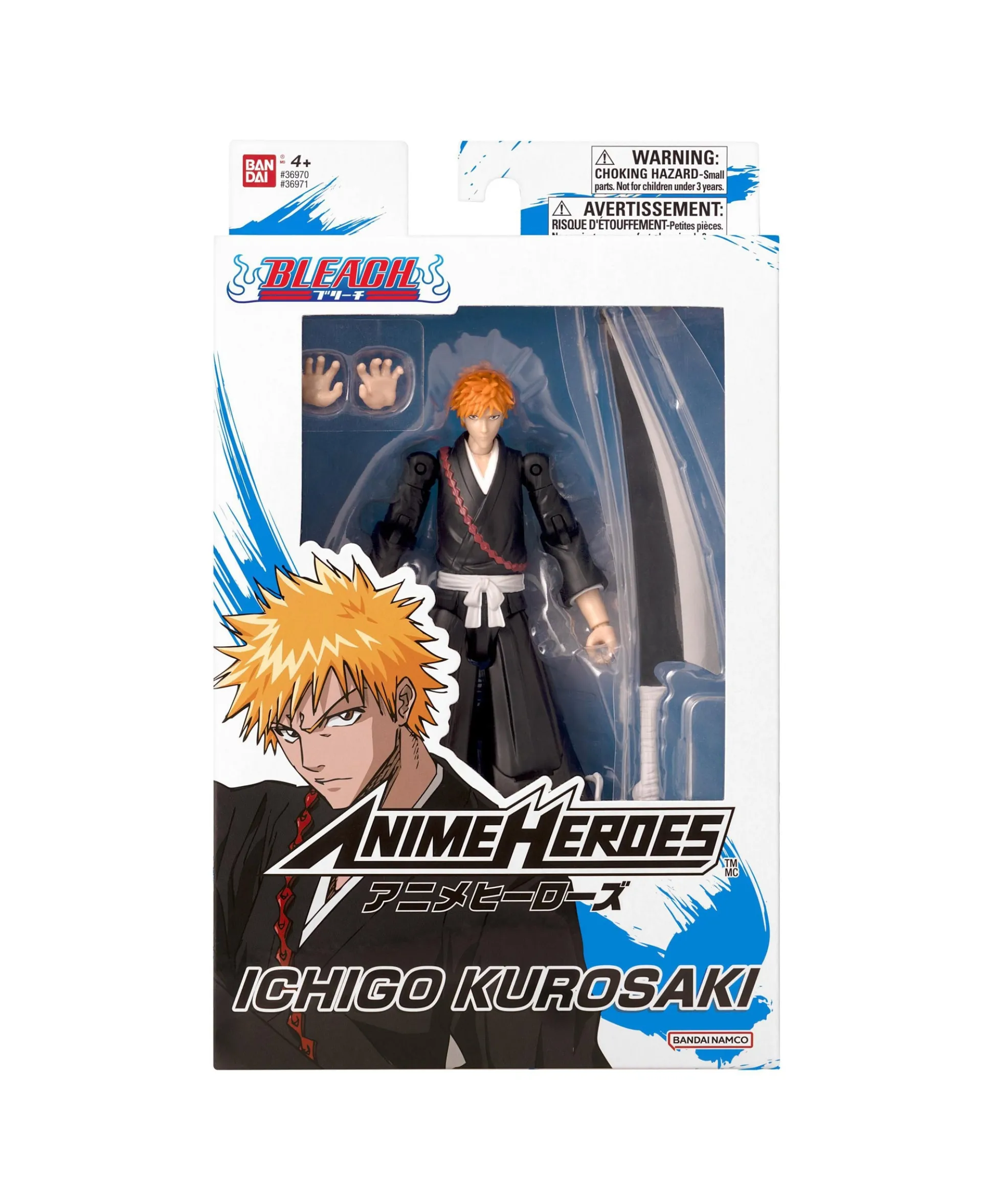 Bandai Anime Heroes 6.5 Inch Action Figure - Bleach Ichigo Kurosaki