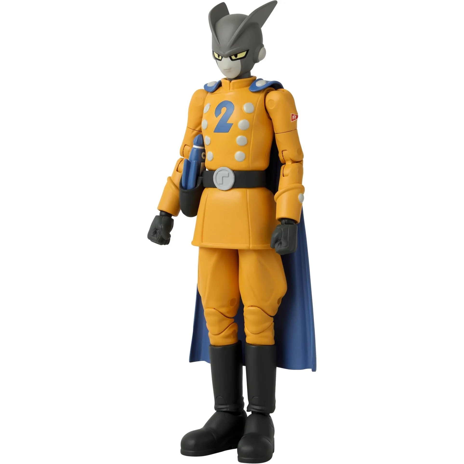 Bandai Dragon Stars Dragon Ball Super: Super Hero Gamma 2 Action Figure, 6.5 Inch