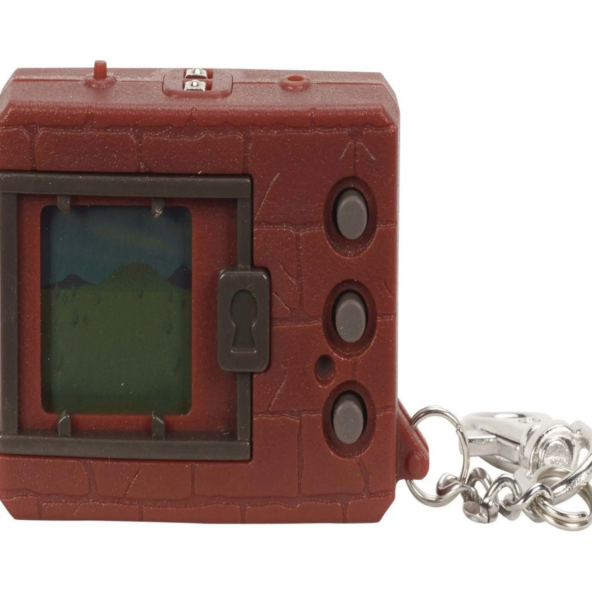 Bandai Original Digimon Digivice Virtual Pet Monster - Classic Brown Edition