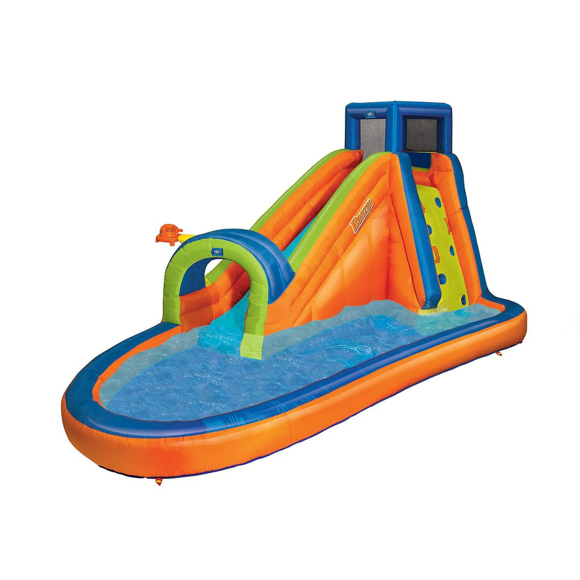 Banzai Pipeline Inflatable Water Park, Outdoor Backyard Water Slide