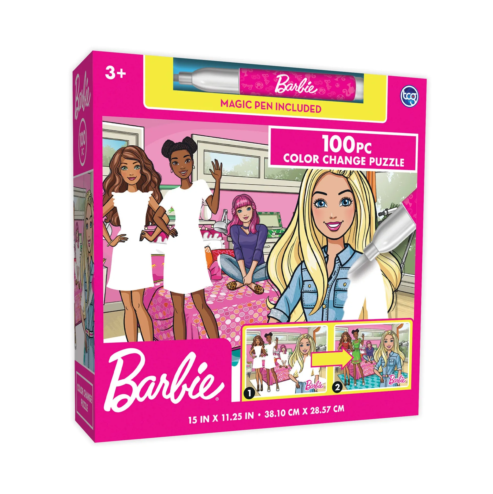 Barbie Color Surprise Jigsaw Puzzle - 100 pc