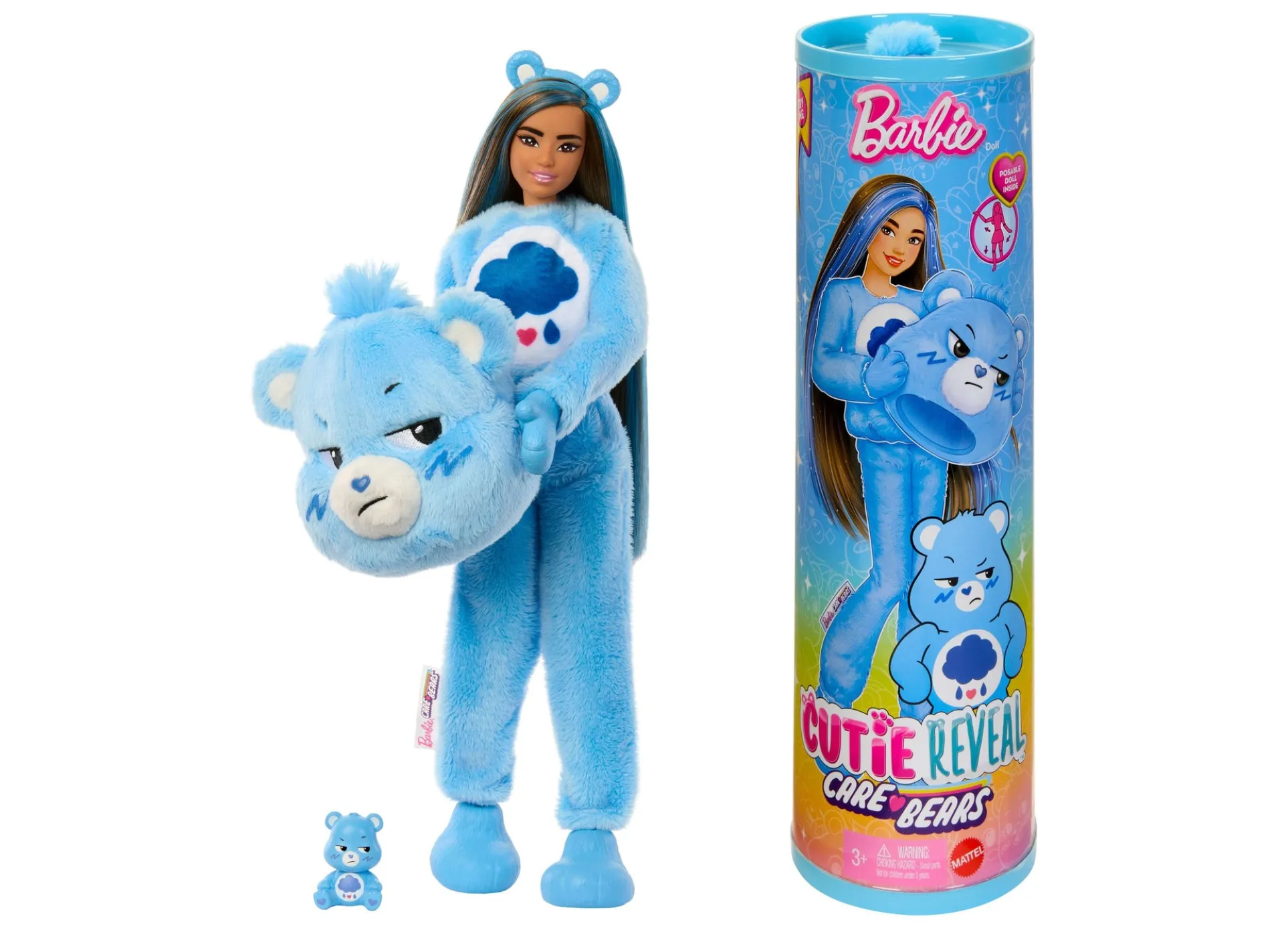 Barbie Cutie Reveal - Care Bears Surprise Doll