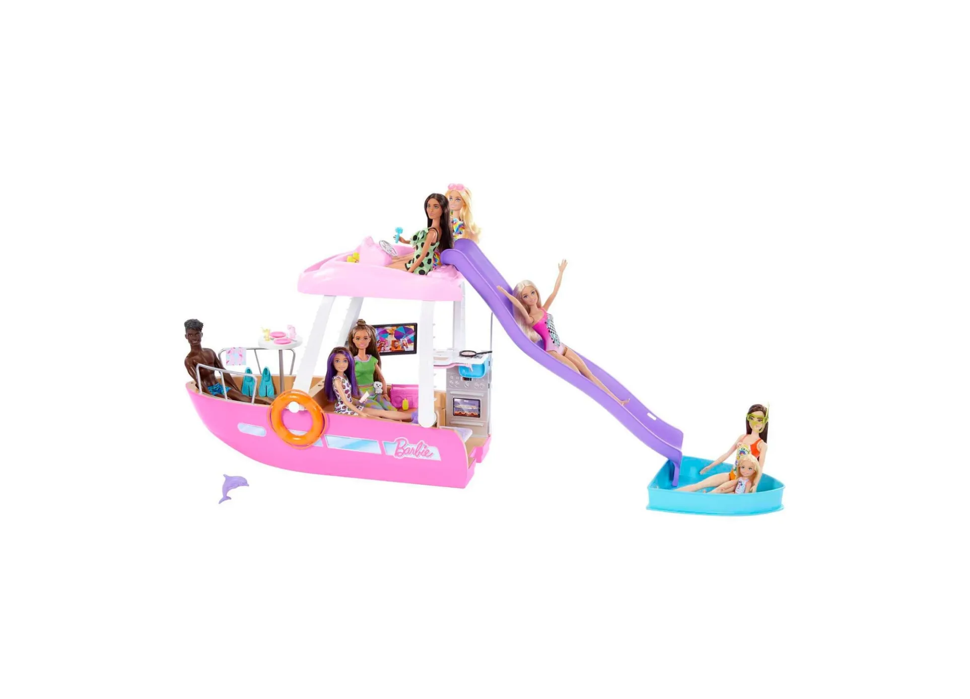 Barbie Dream Boat Playset - Interactive Ocean Adventure Toy
