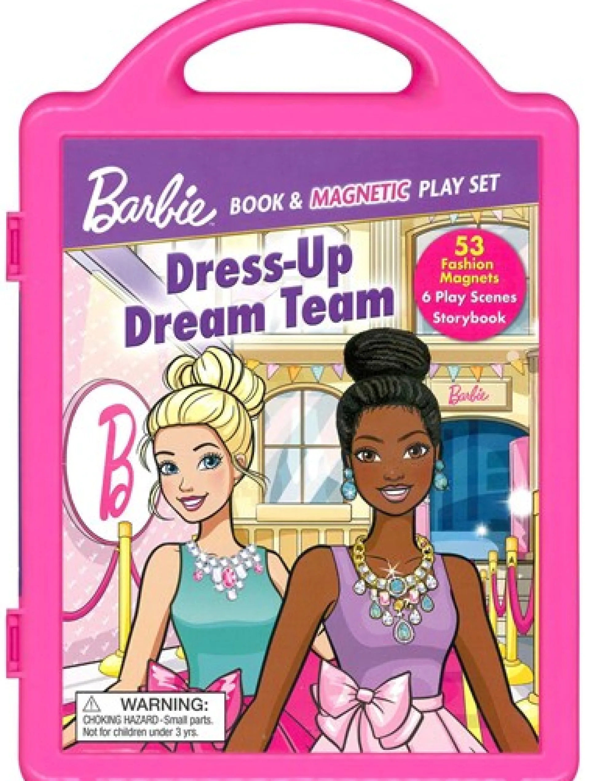 Barbie It Takes Two Dress-Up Dream Team Magnetic Play Set