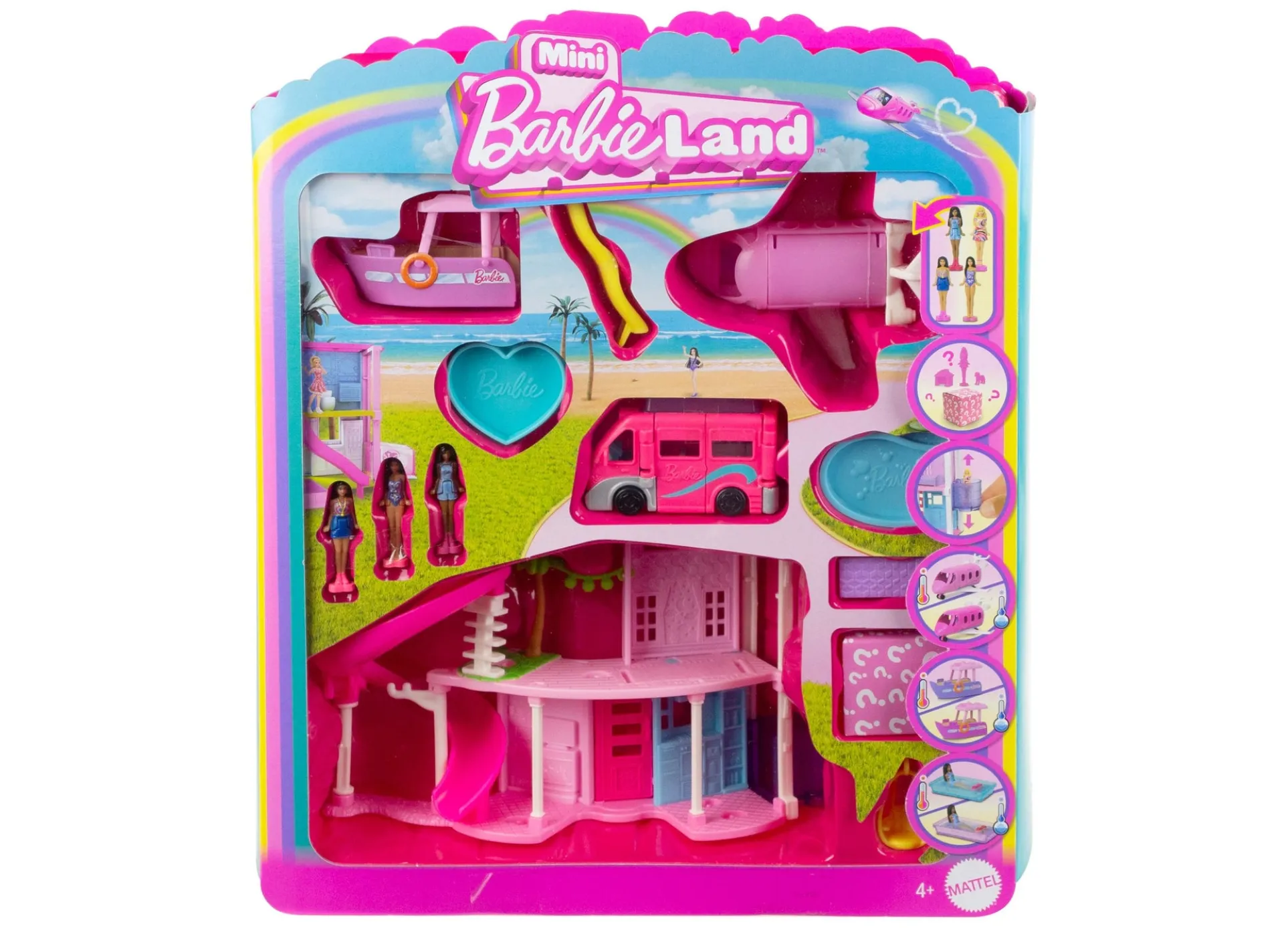 Barbie Mini BarbieLand DreamHouse 3-Vehicle Playset