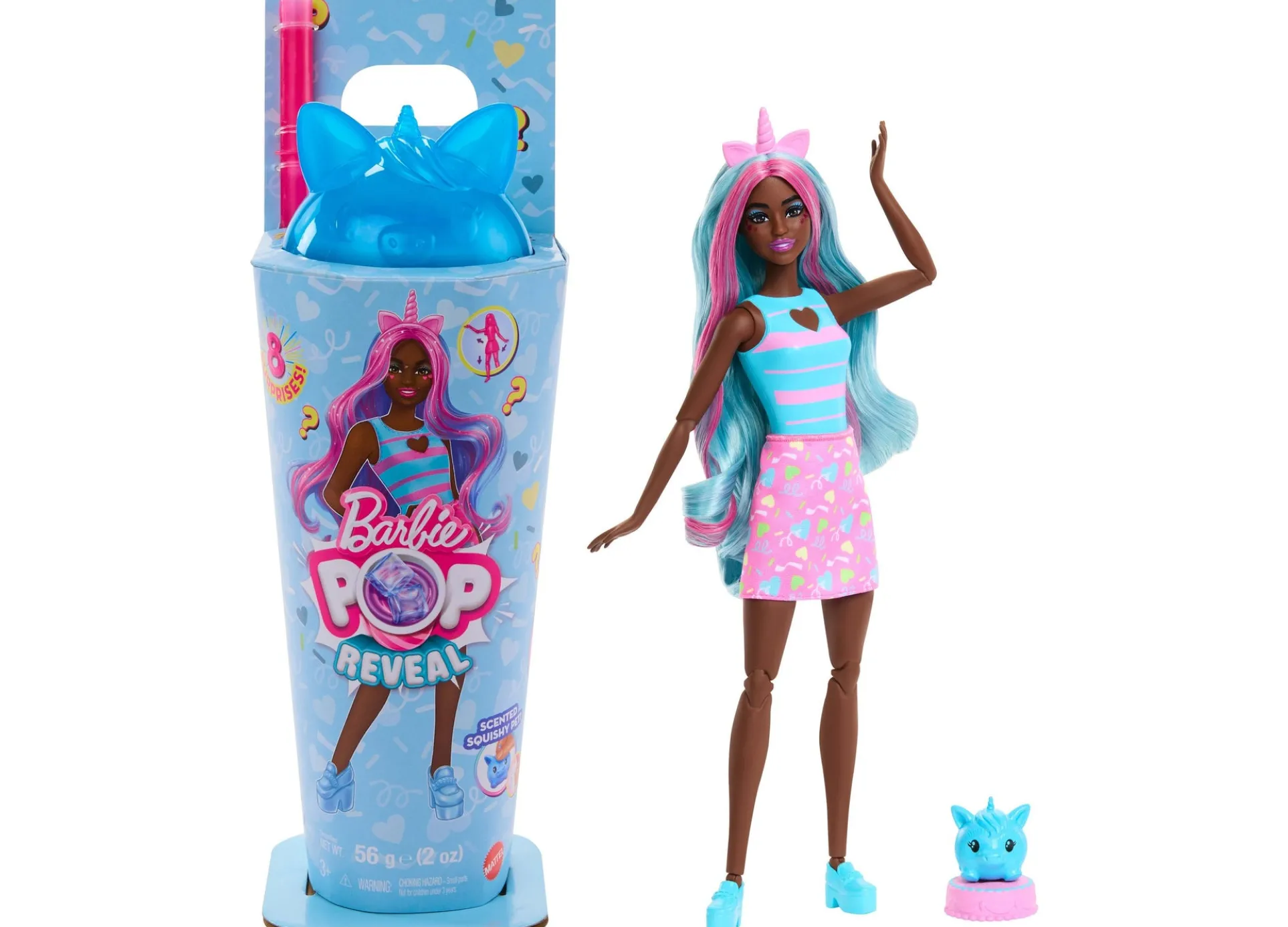 Barbie Pop Reveal Shakes - Mystery Doll