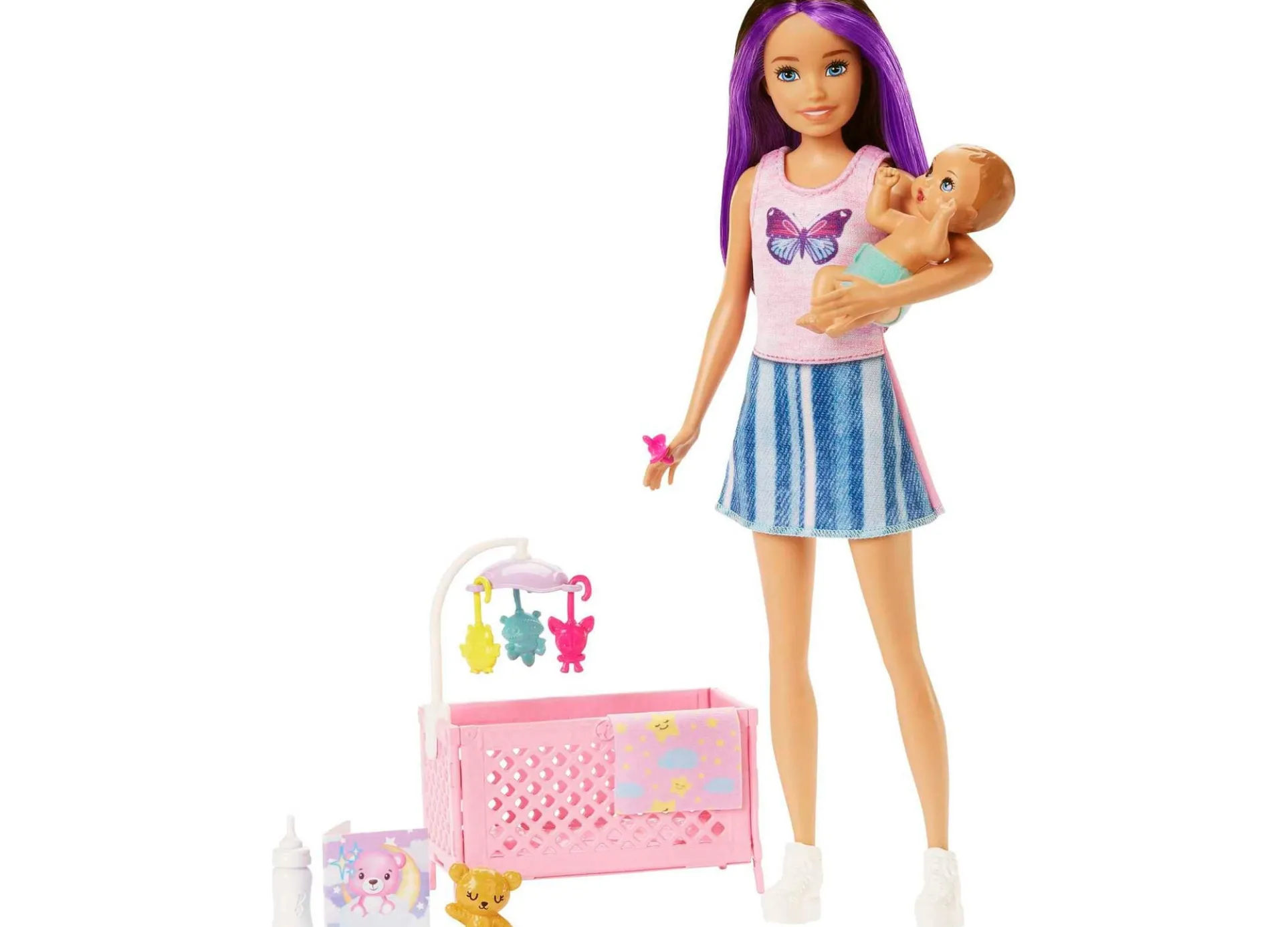 Barbie Skipper Babysitters Inc. Doll and Playset - Bedtime Adventure