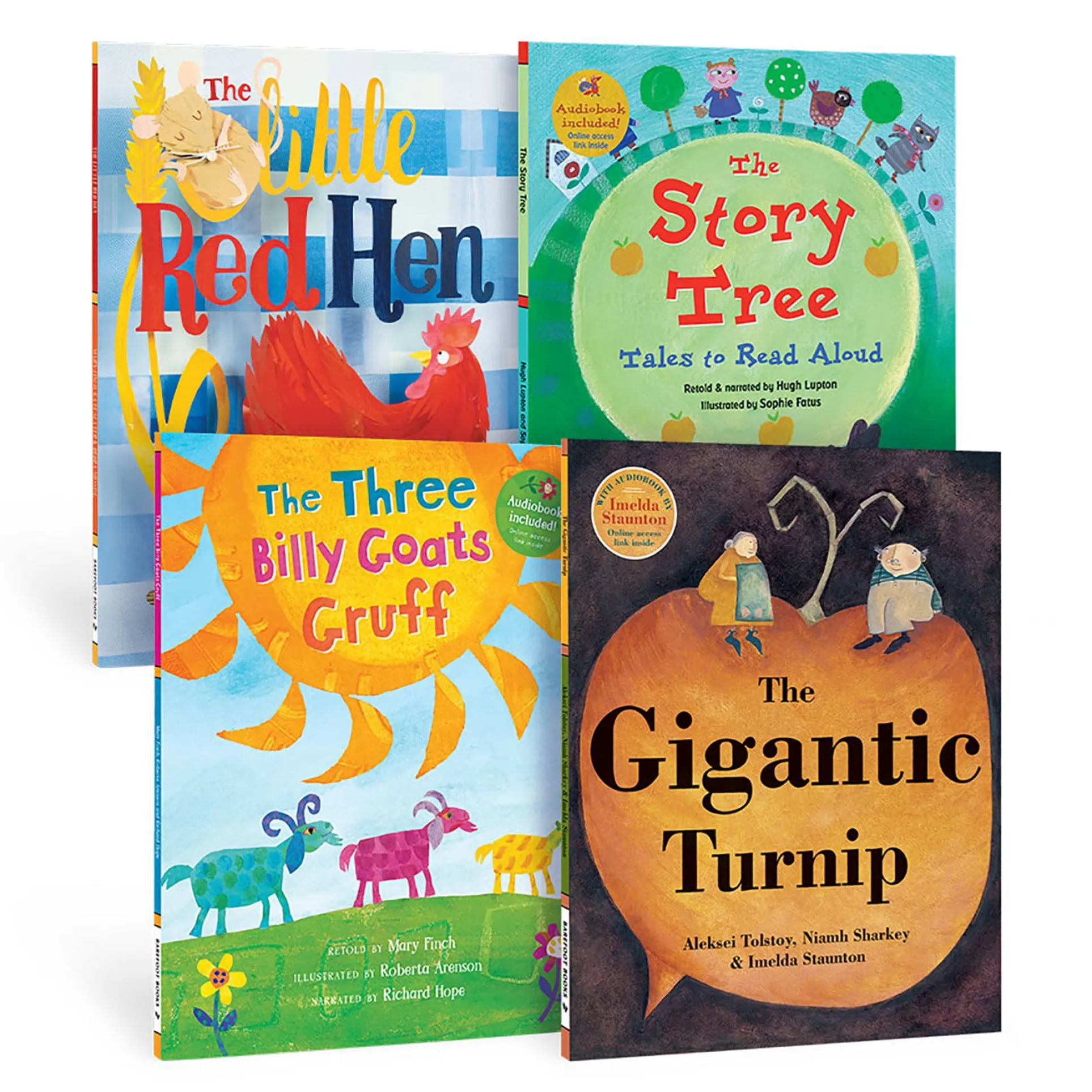 Barefoot Books Kindergarten Classic Stories 4-Book Bundle