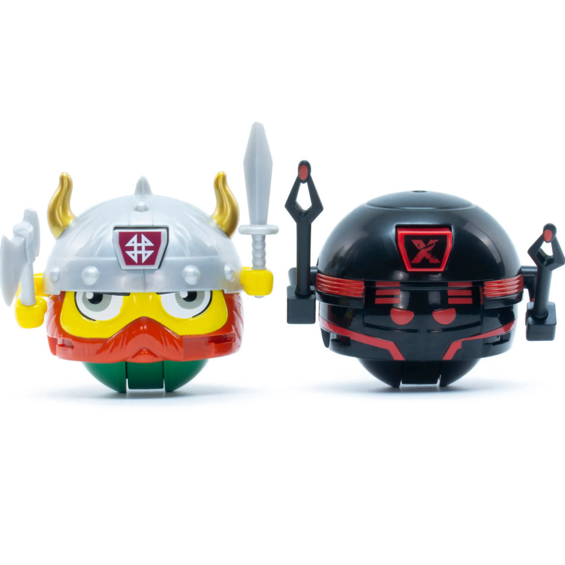 Battle Ballz: Duel Pack - Ice Berg & Evil Robot - Epic Warrior Showdown