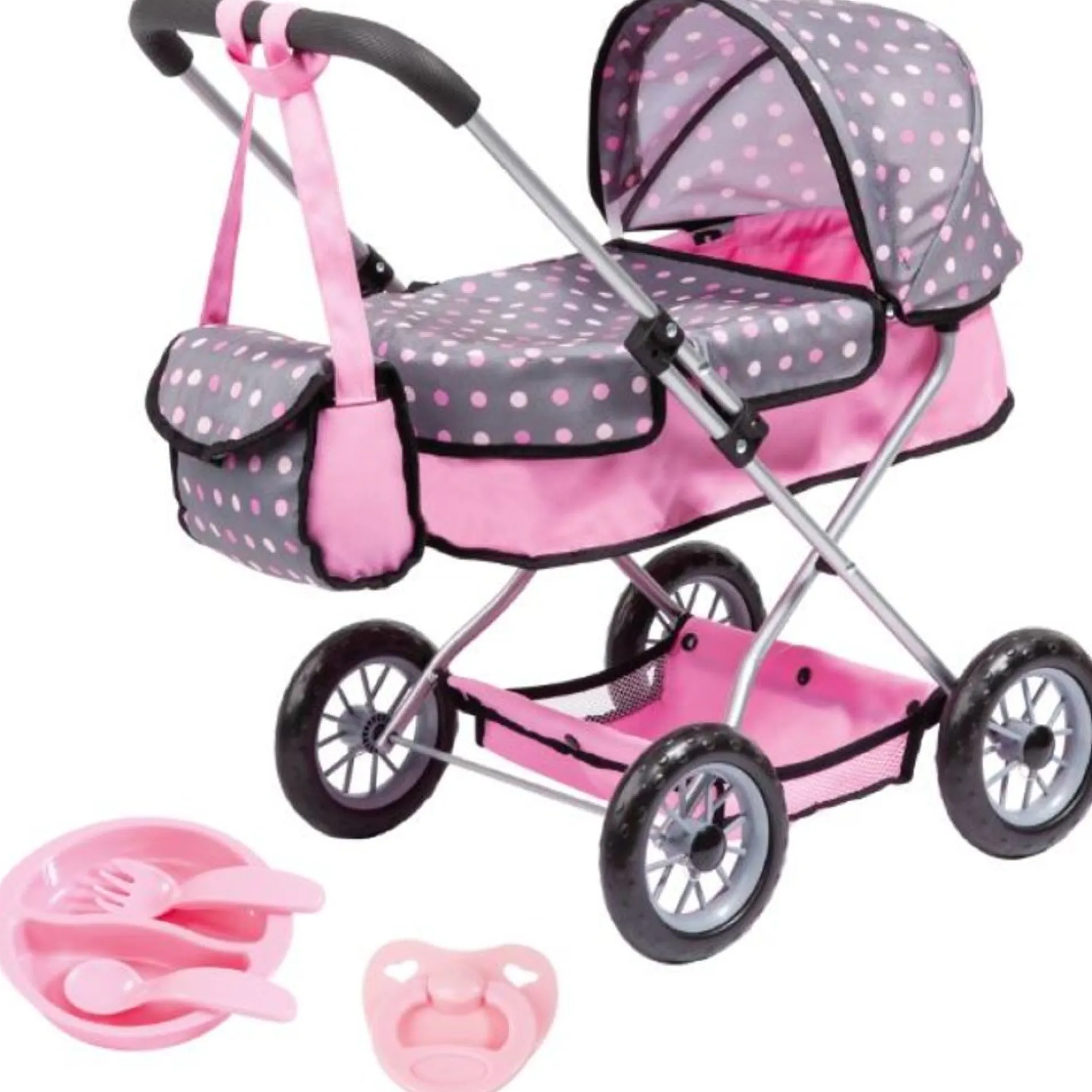 Bayer Dolls Pram Smarty Set with Accessories for 18" Dolls