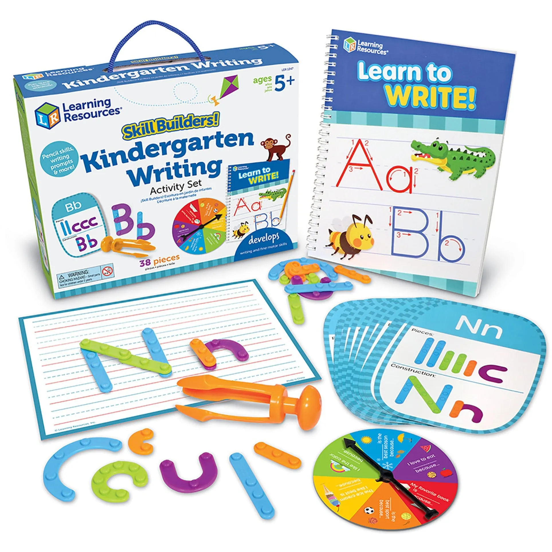 Learning Resources Skill Builders! - Kindergarten Writing Set - Educational Toy