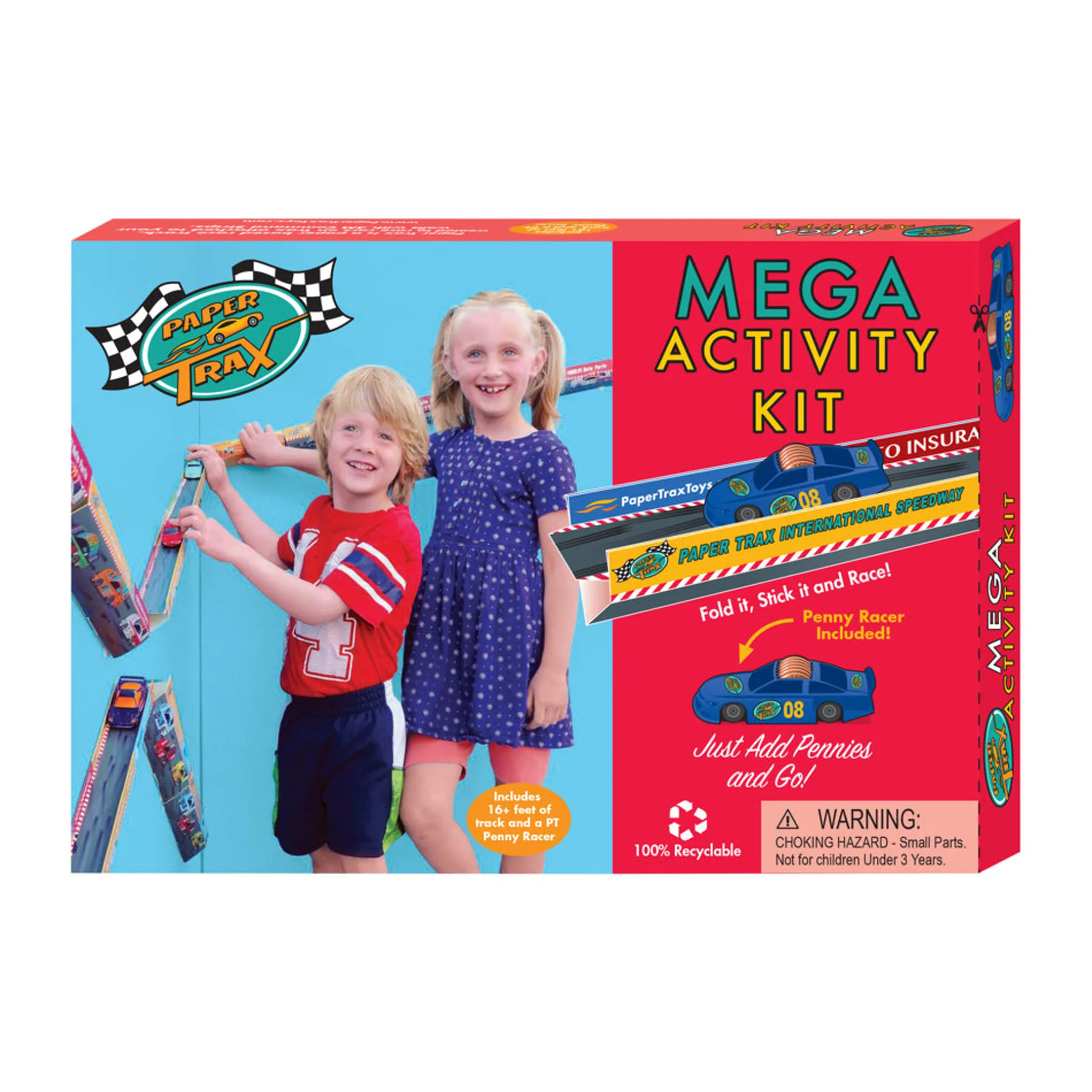 Be Good Company Paper Trax Mega Activity Kit - Creative Wall Track Set