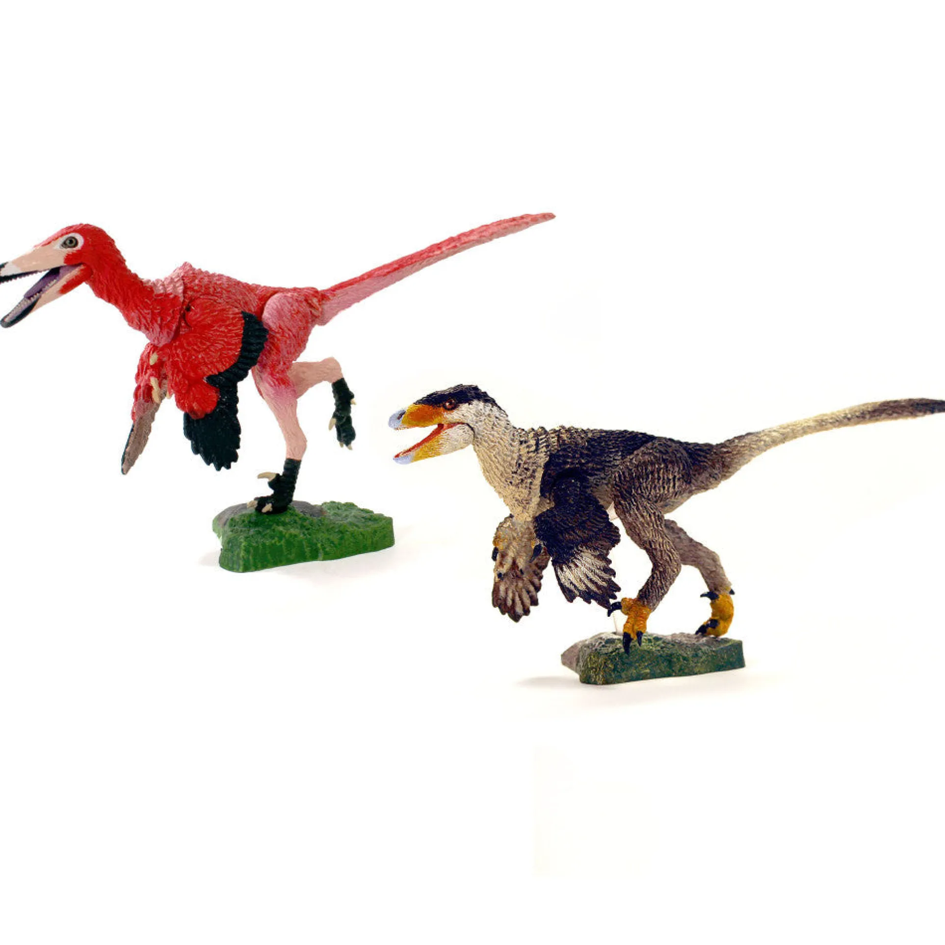 Beasts of the Mesozoic: 6" Western Dinosaur Raptor Duo Action Figures