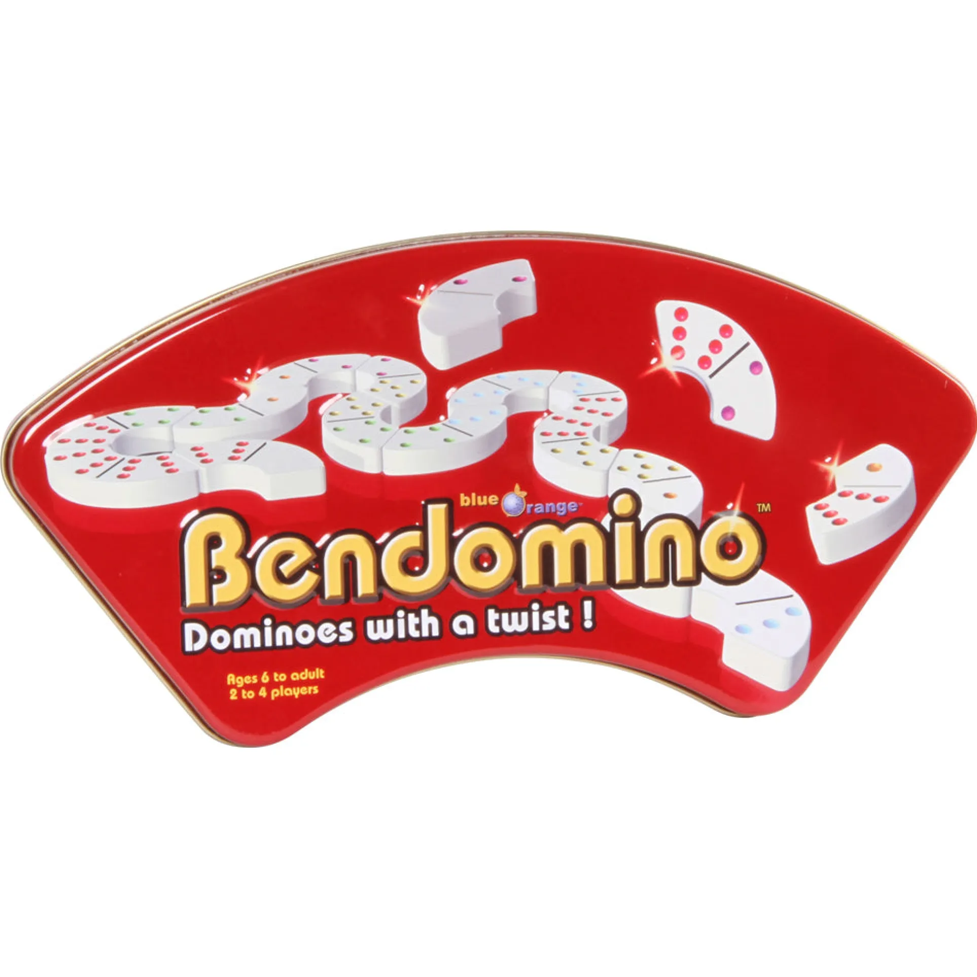 Bendomino Curved Domino Strategy Game by Blue Orange