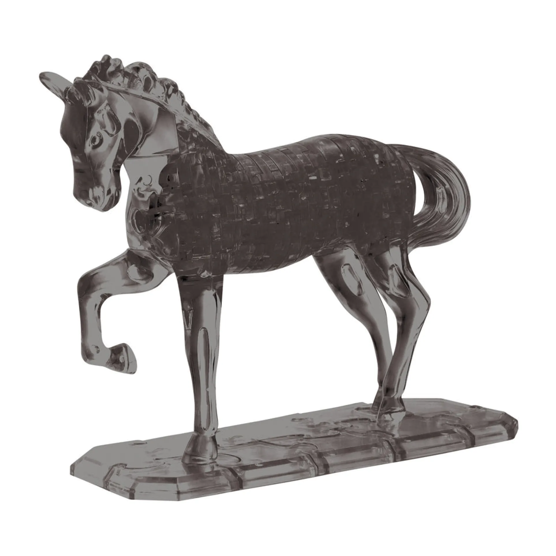 BePuzzled Black Horse 3D Crystal Puzzle - 100 Pieces