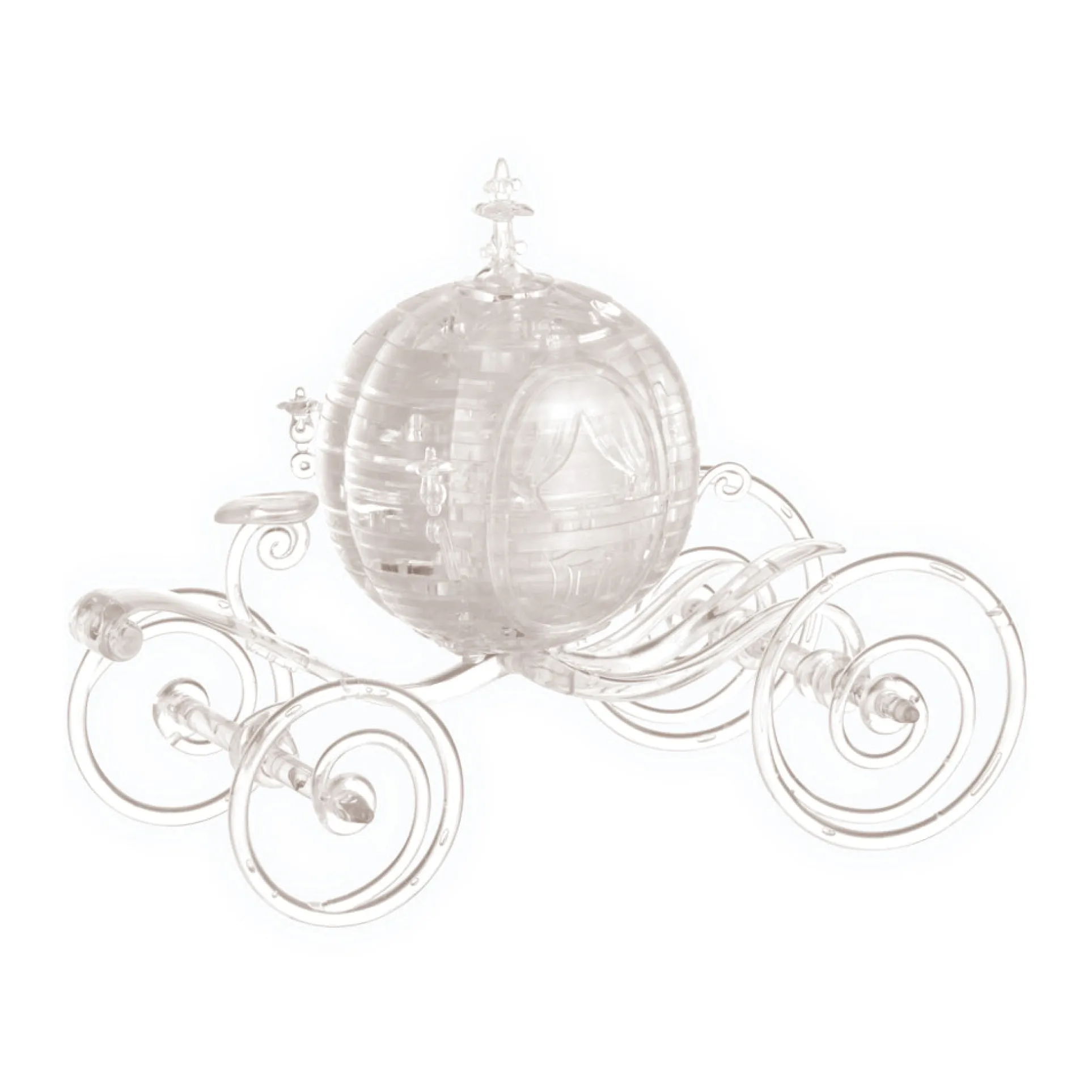 BePuzzled Disney Cinderella's Carriage 3D Crystal Puzzle - 71 pcs