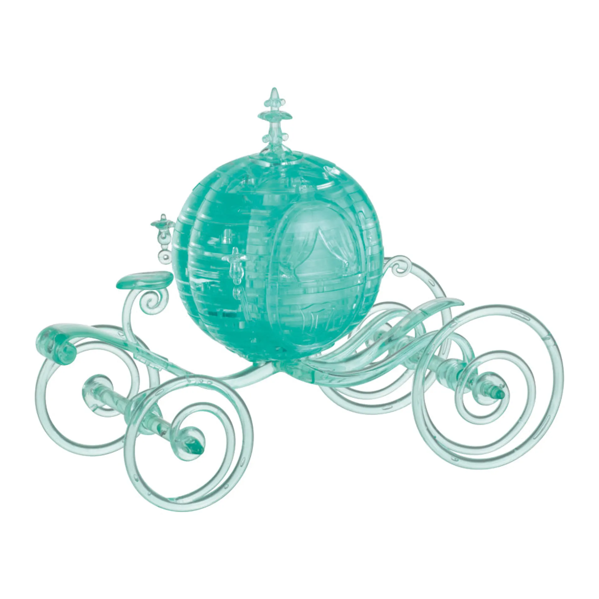BePuzzled Disney Cinderella's Aqua Carriage 3D Crystal Puzzle - 71 pcs
