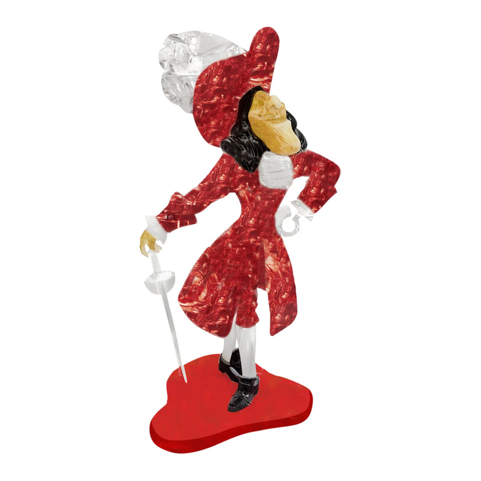 BePuzzled Disney Captain Hook 3D Crystal Puzzle - 39 Pieces