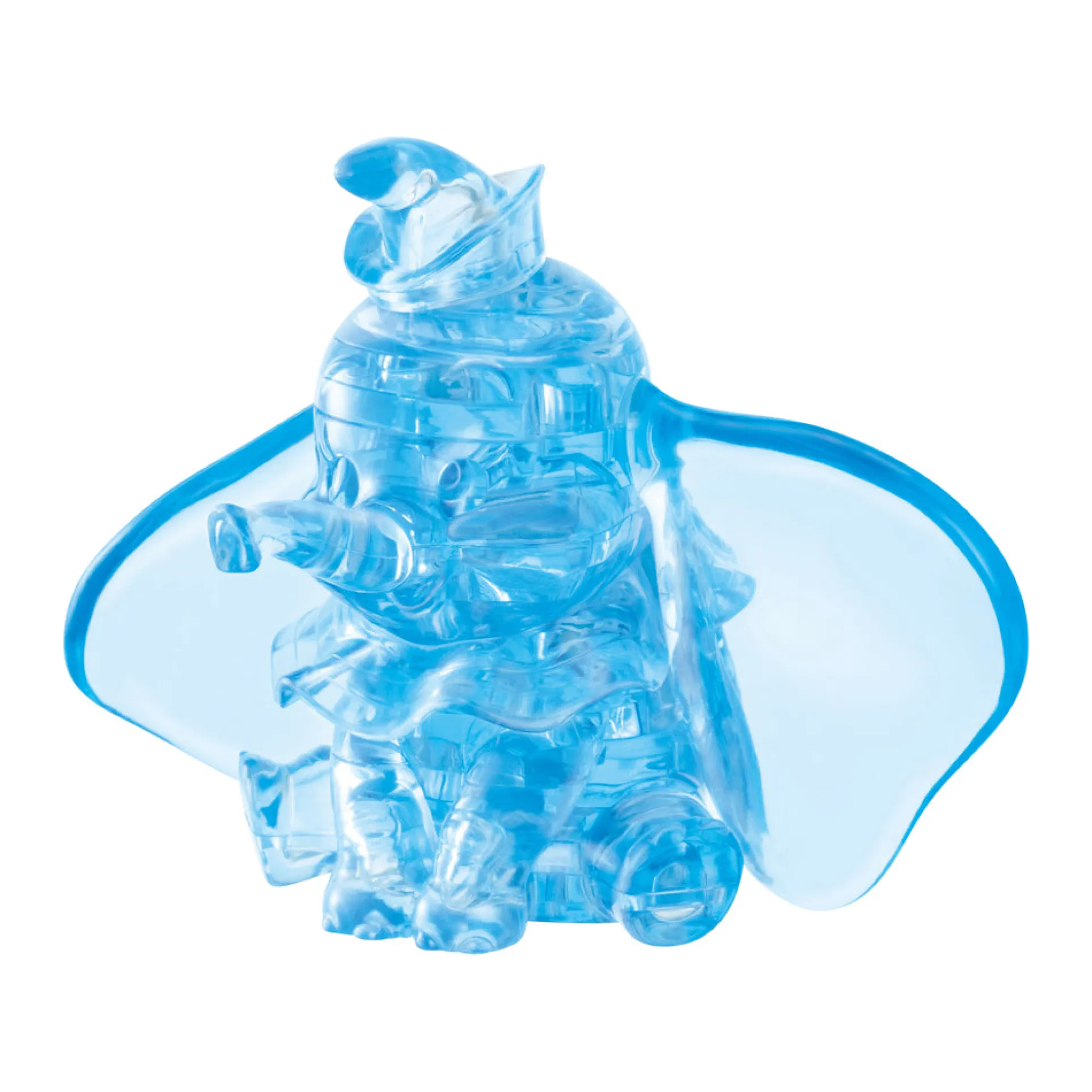 BePuzzled Disney Dumbo 3D Crystal Puzzle - 40 Pcs, Blue