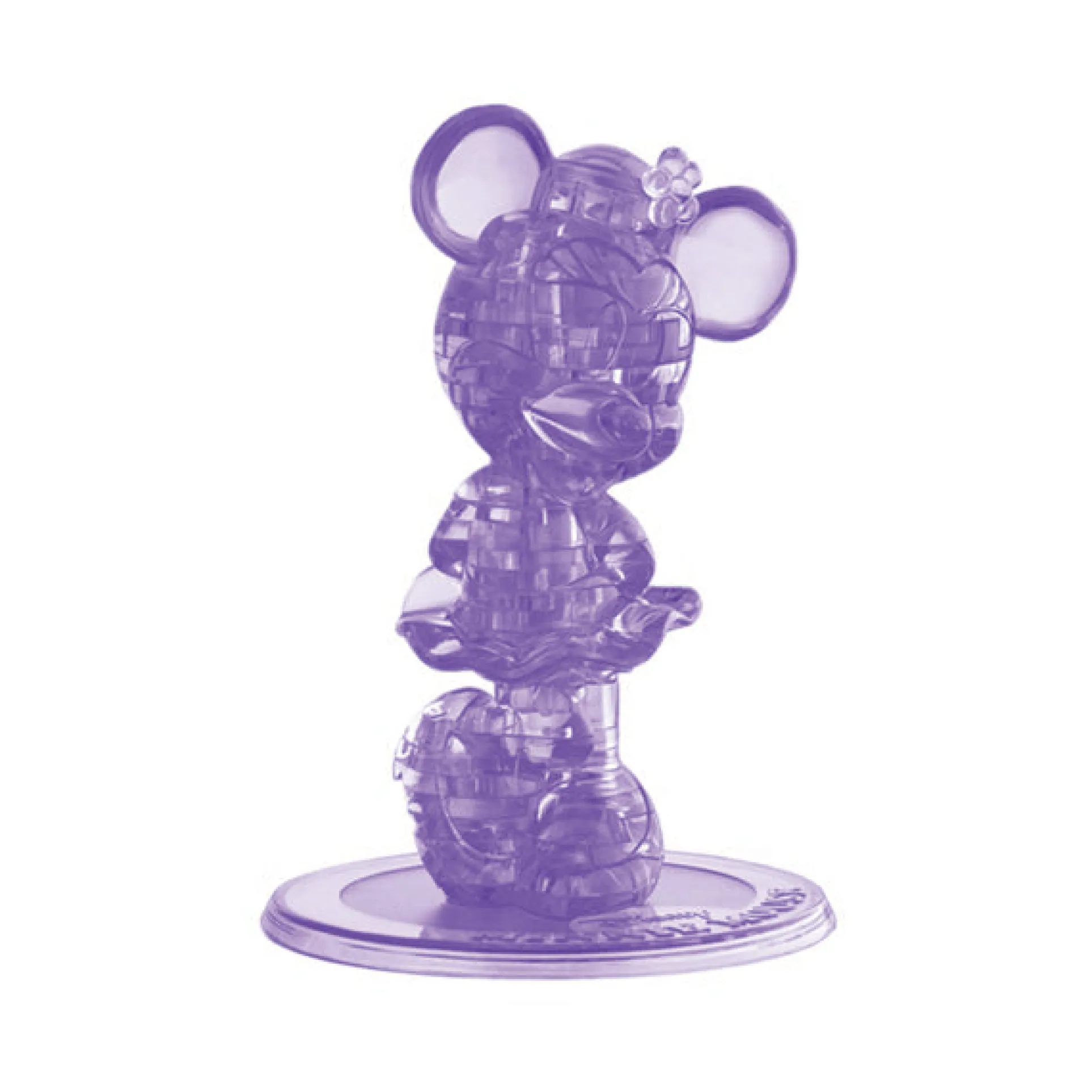 BePuzzled Disney Minnie Mouse 3D Crystal Puzzle - 42 Pcs