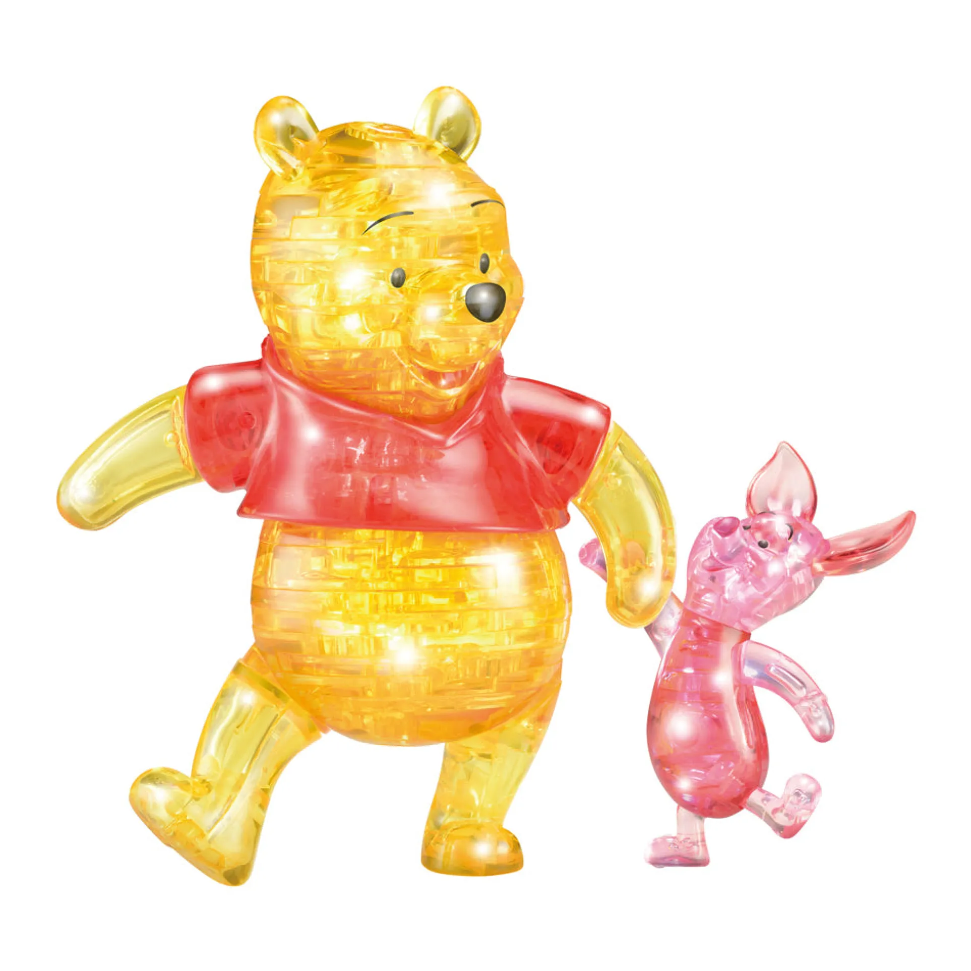 BePuzzled Disney Winnie the Pooh and Piglet 3D Crystal Puzzle - 57 pc