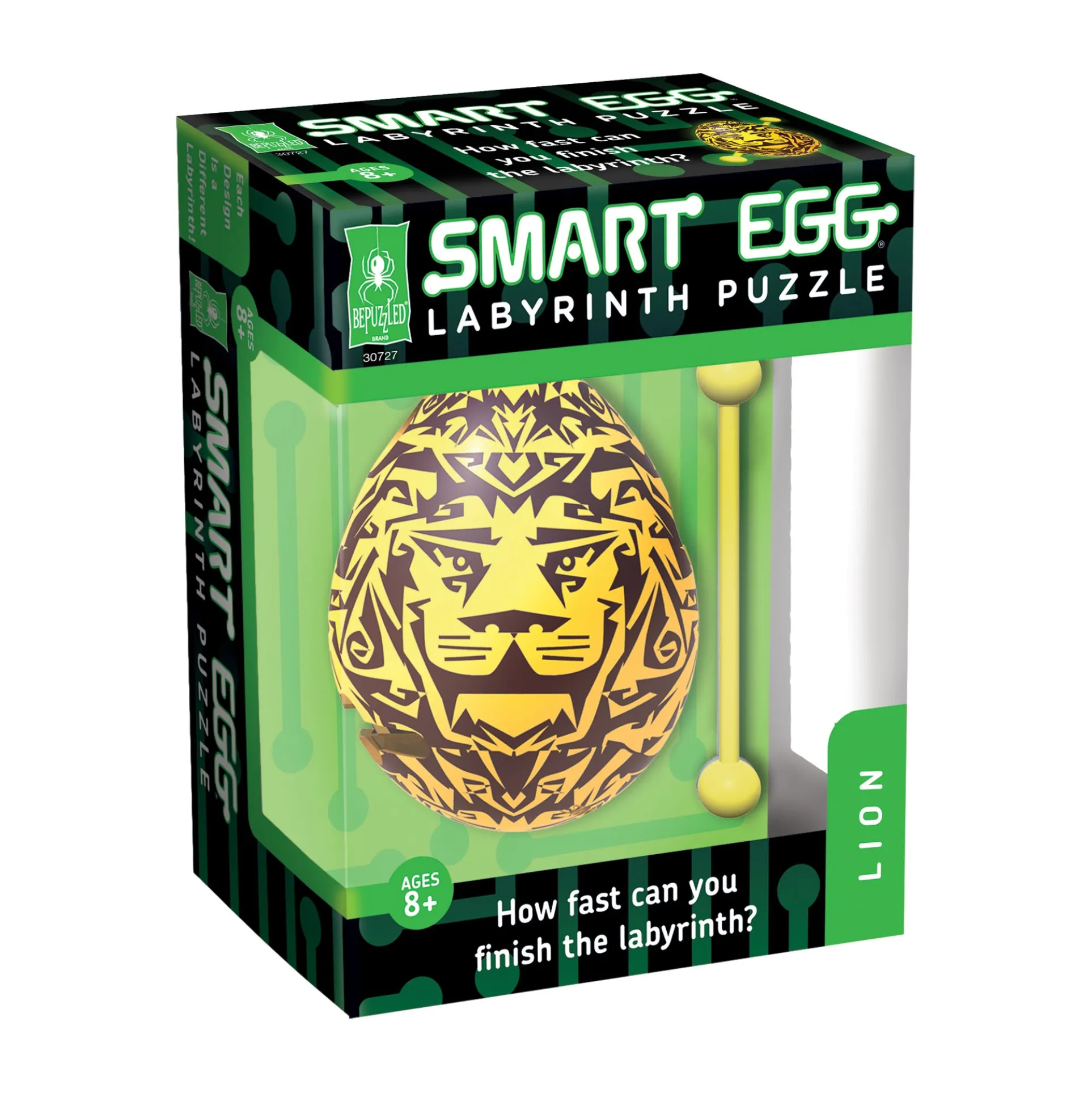 BePuzzled Lion Smart Egg 3D Labyrinth Puzzle - Level 2