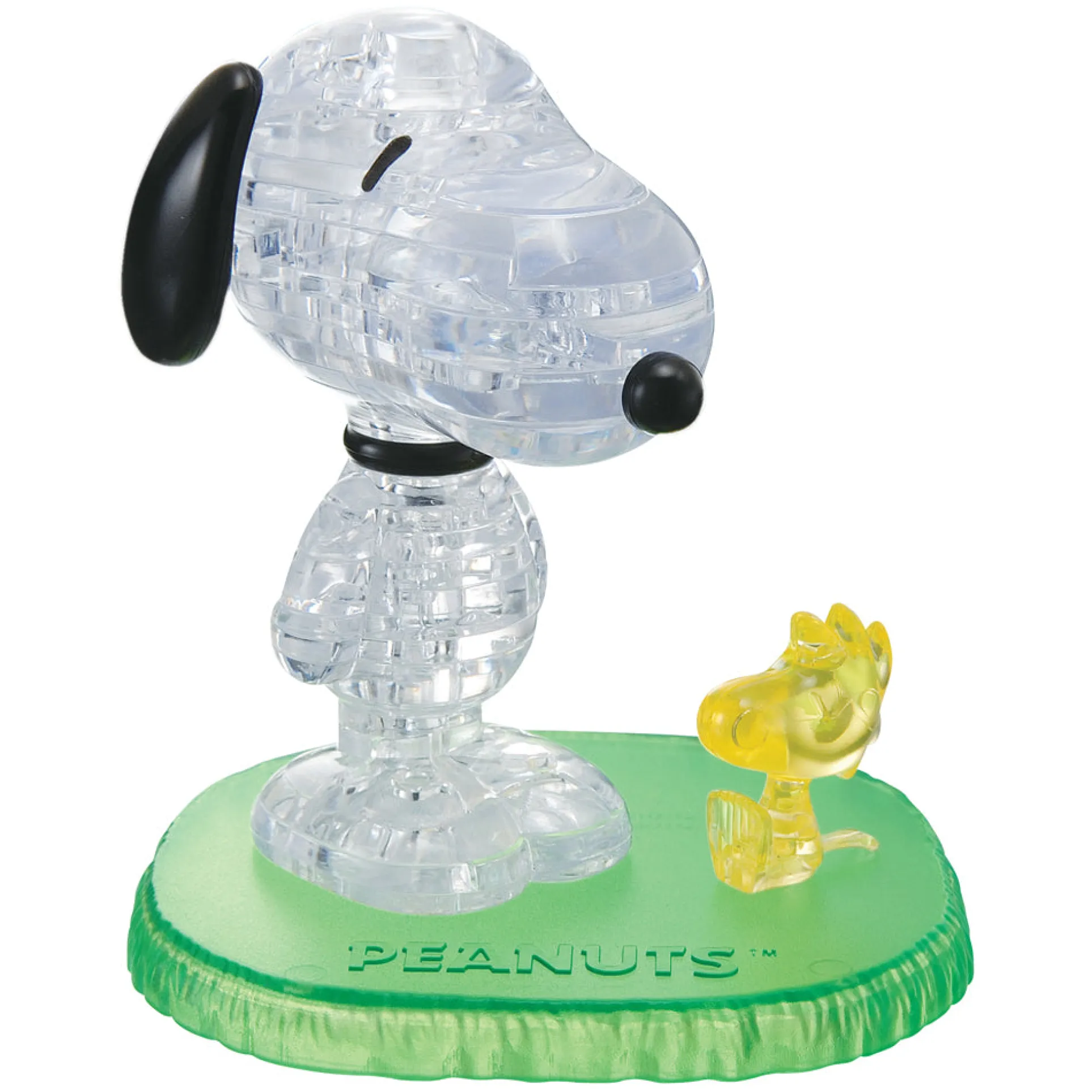 BePuzzled Peanuts Snoopy and Woodstock 3D Crystal Puzzle - 41 pcs