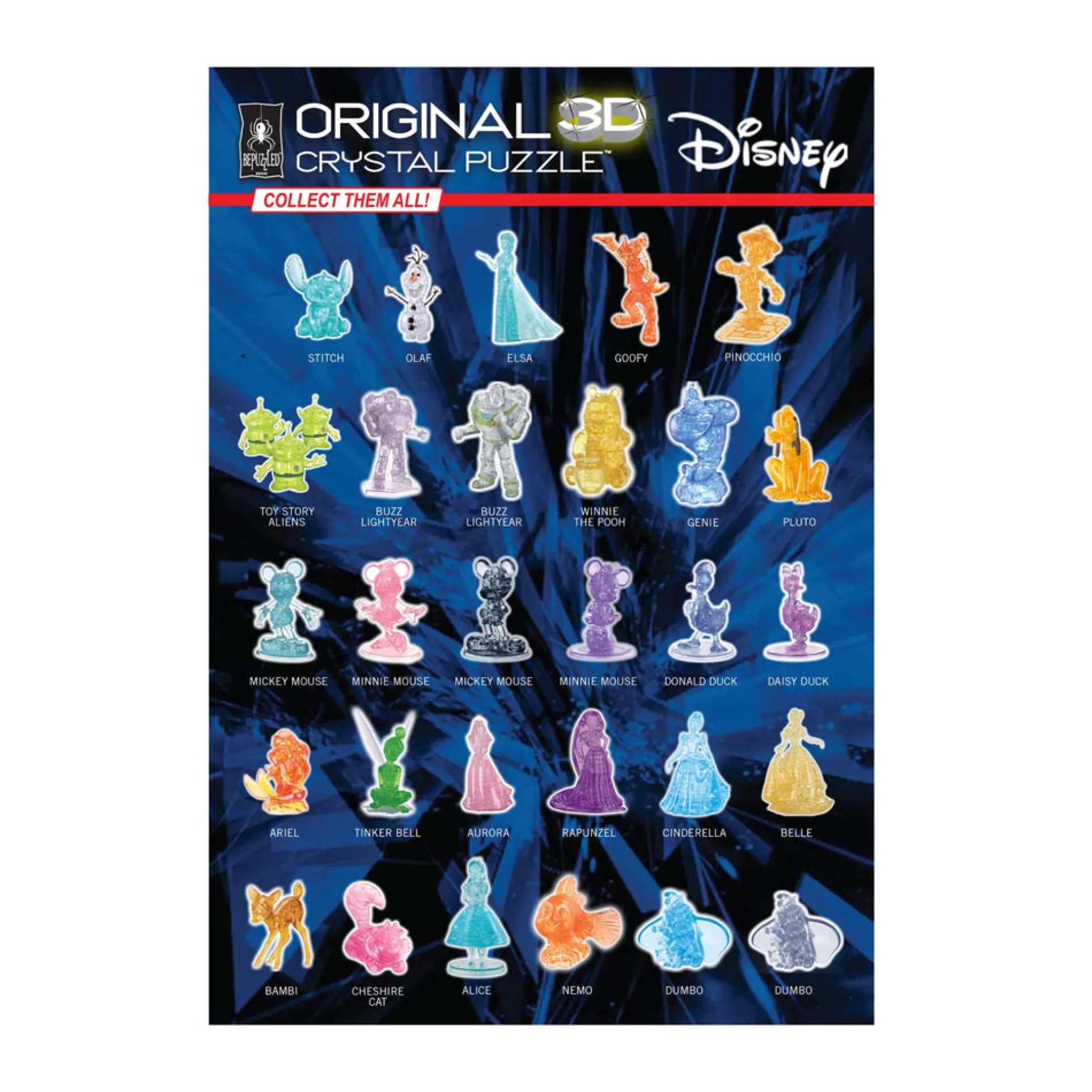 BePuzzled Peanuts Snoopy & Charlie Brown 3D Crystal Puzzle - 77 pcs