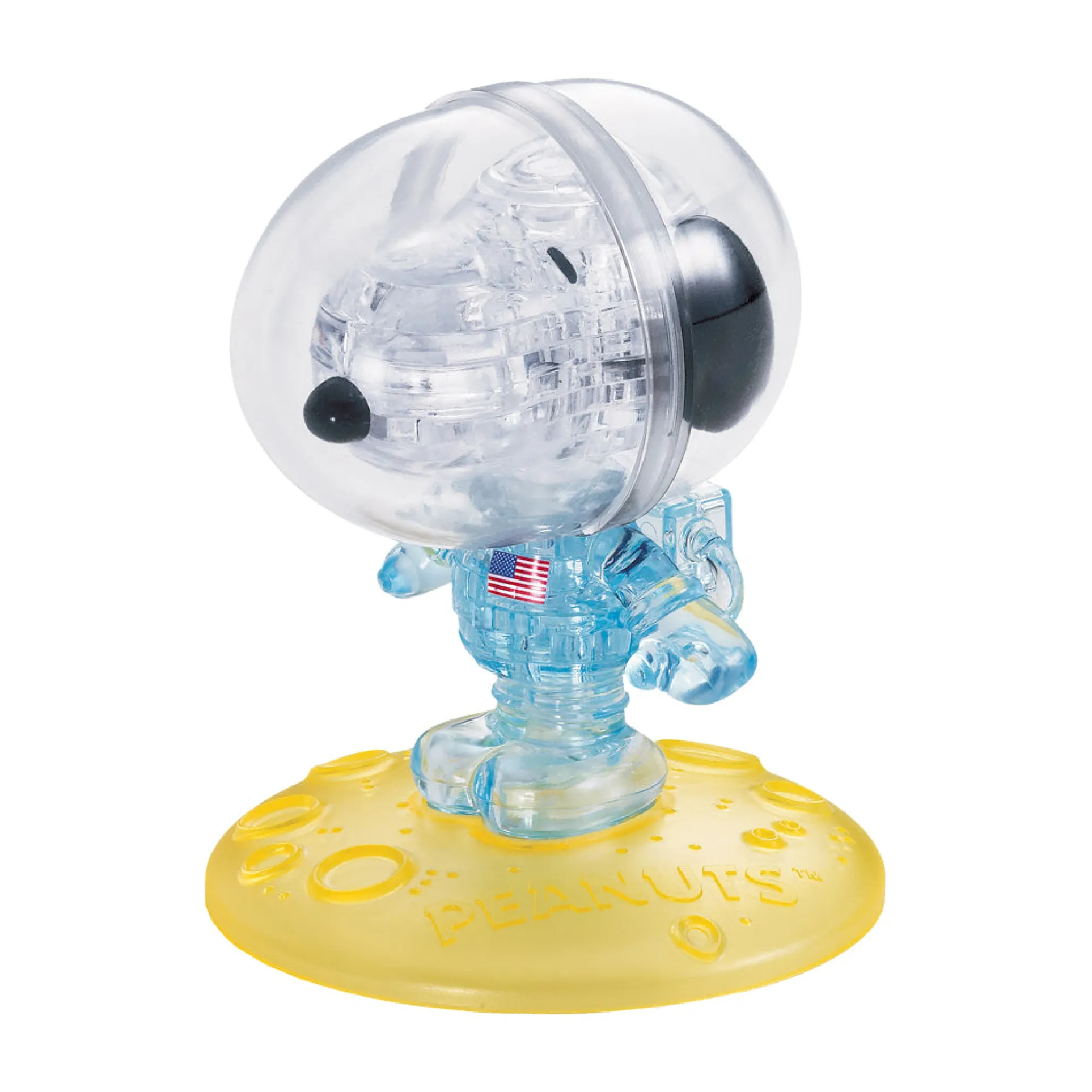 BePuzzled Peanuts Astronaut Snoopy 3D Crystal Puzzle - 35 pcs
