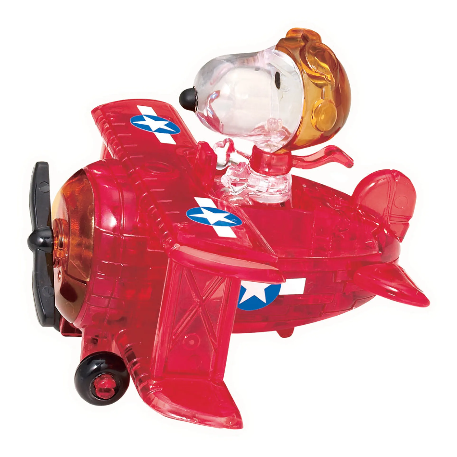 BePuzzled Peanuts Snoopy Flying Ace 3D Crystal Puzzle - 39 pcs