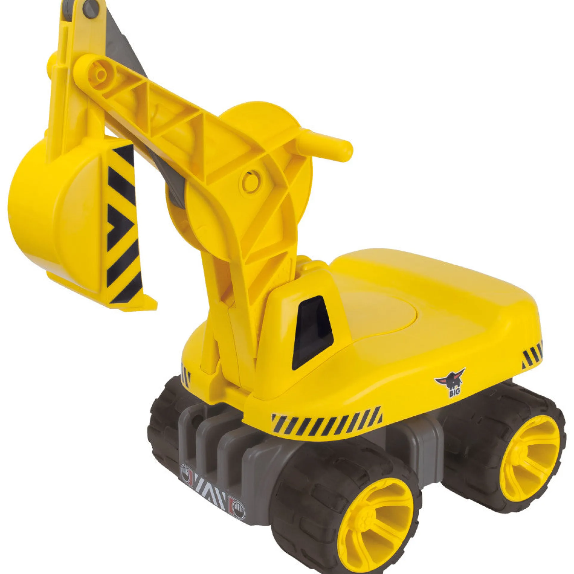 BIG - Power Worker Maxi Digger Rideon - Child-Friendly Construction Toy
