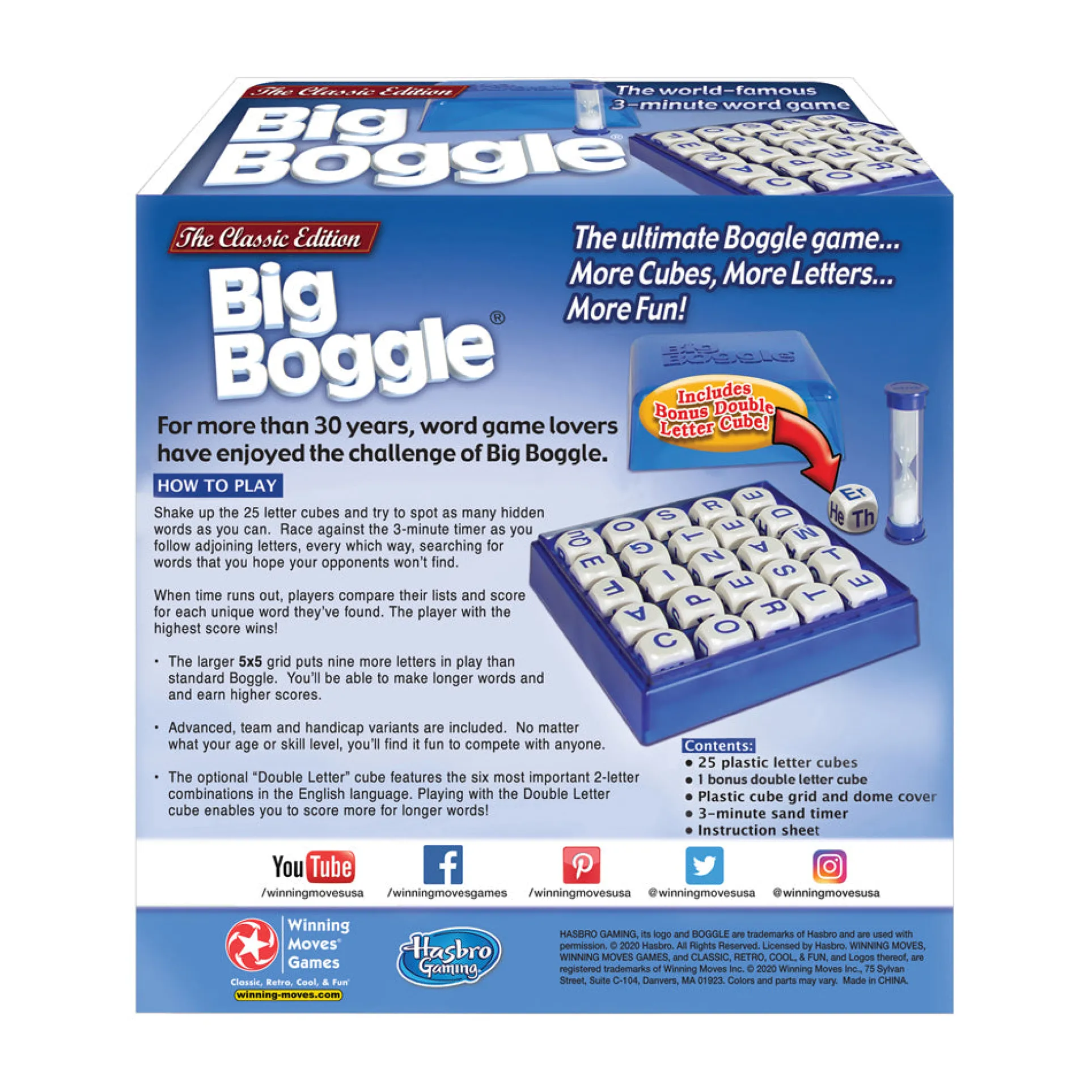 Big Boggle Deluxe Edition Word Search Game
