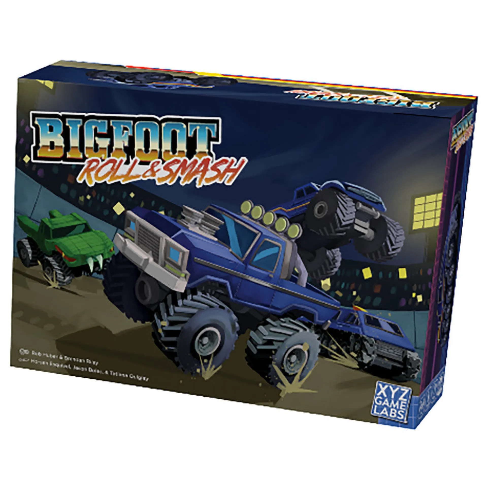 BIGFOOT Roll & Smash Monster Truck Rally Game