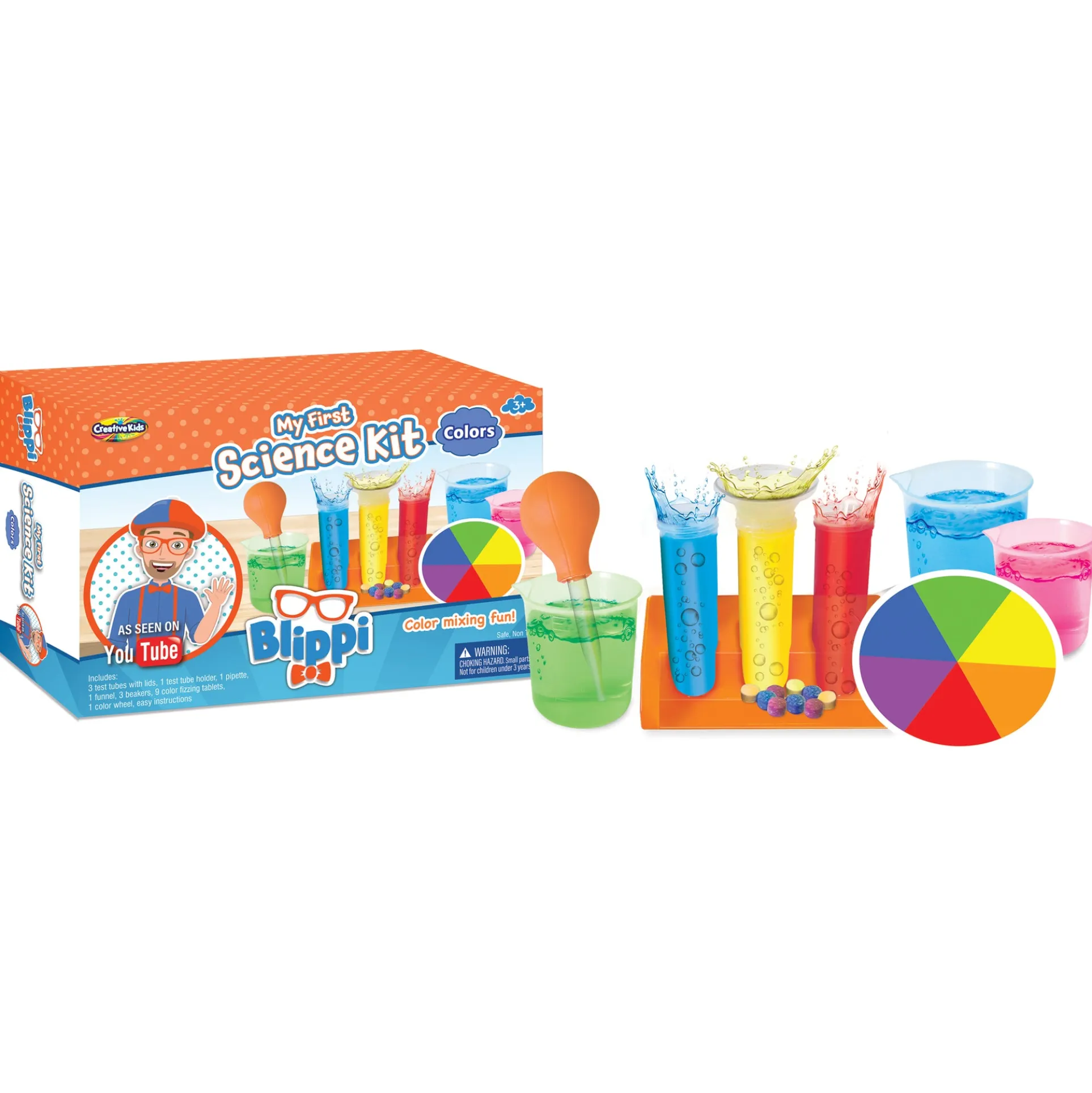 Blippi My First Science Kit – Colors Exploration Set