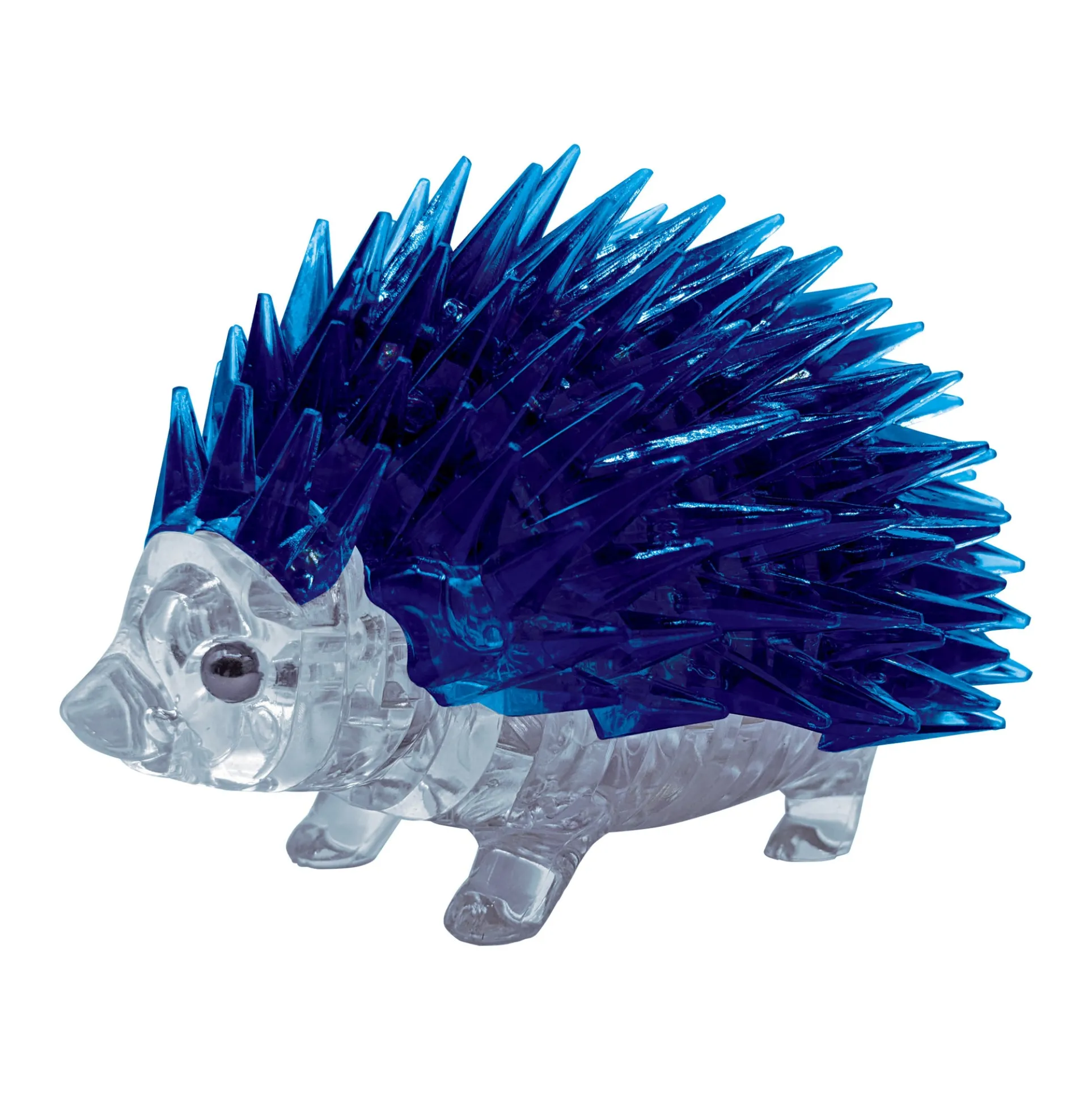 Blue Hedgehog 3D Crystal Puzzle - 55 Interlocking Pieces